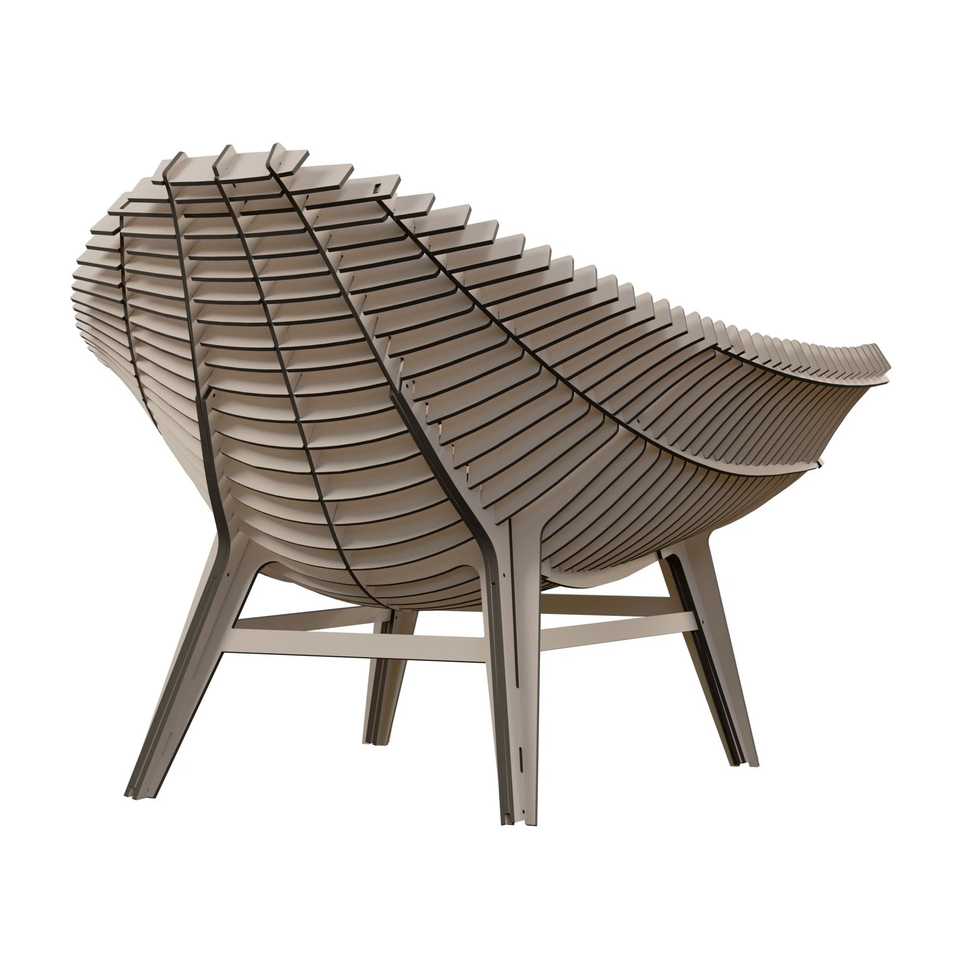 Buitenstoel MANTA beige