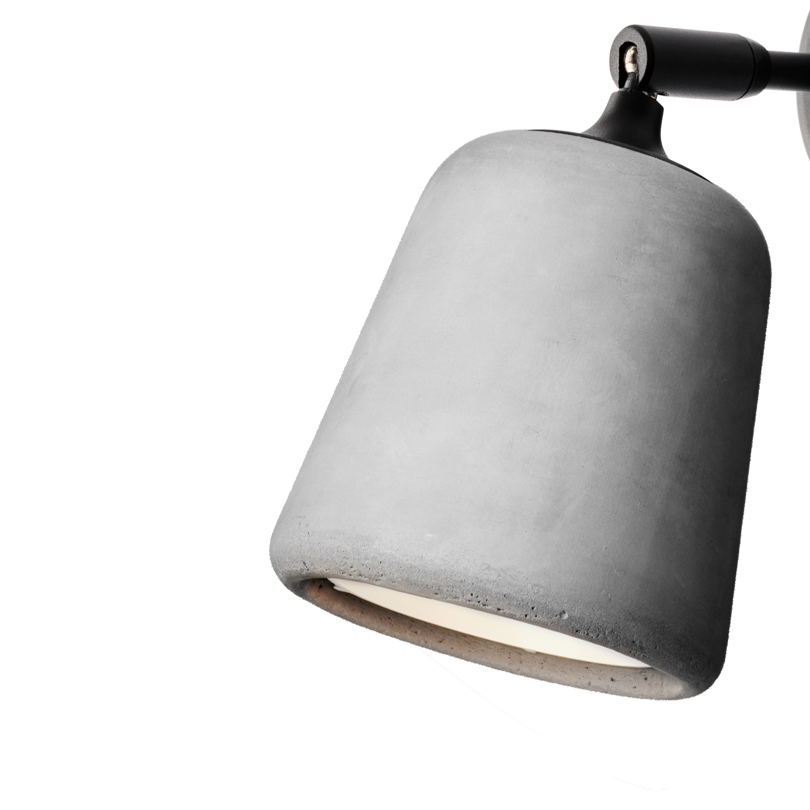 Wall lamp material light cement