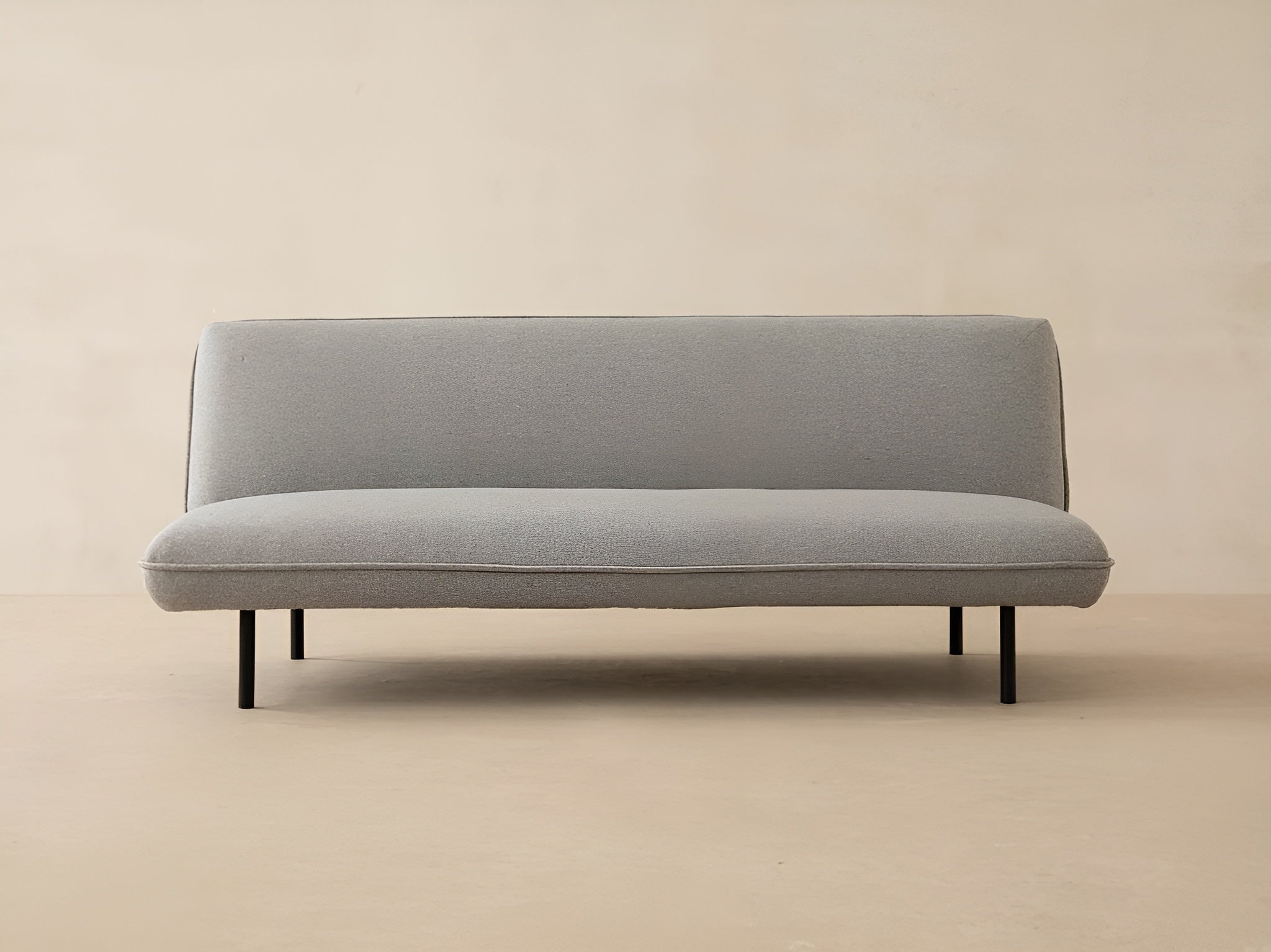 Sofa mit Schlaffunktion VALLS graues Chenille