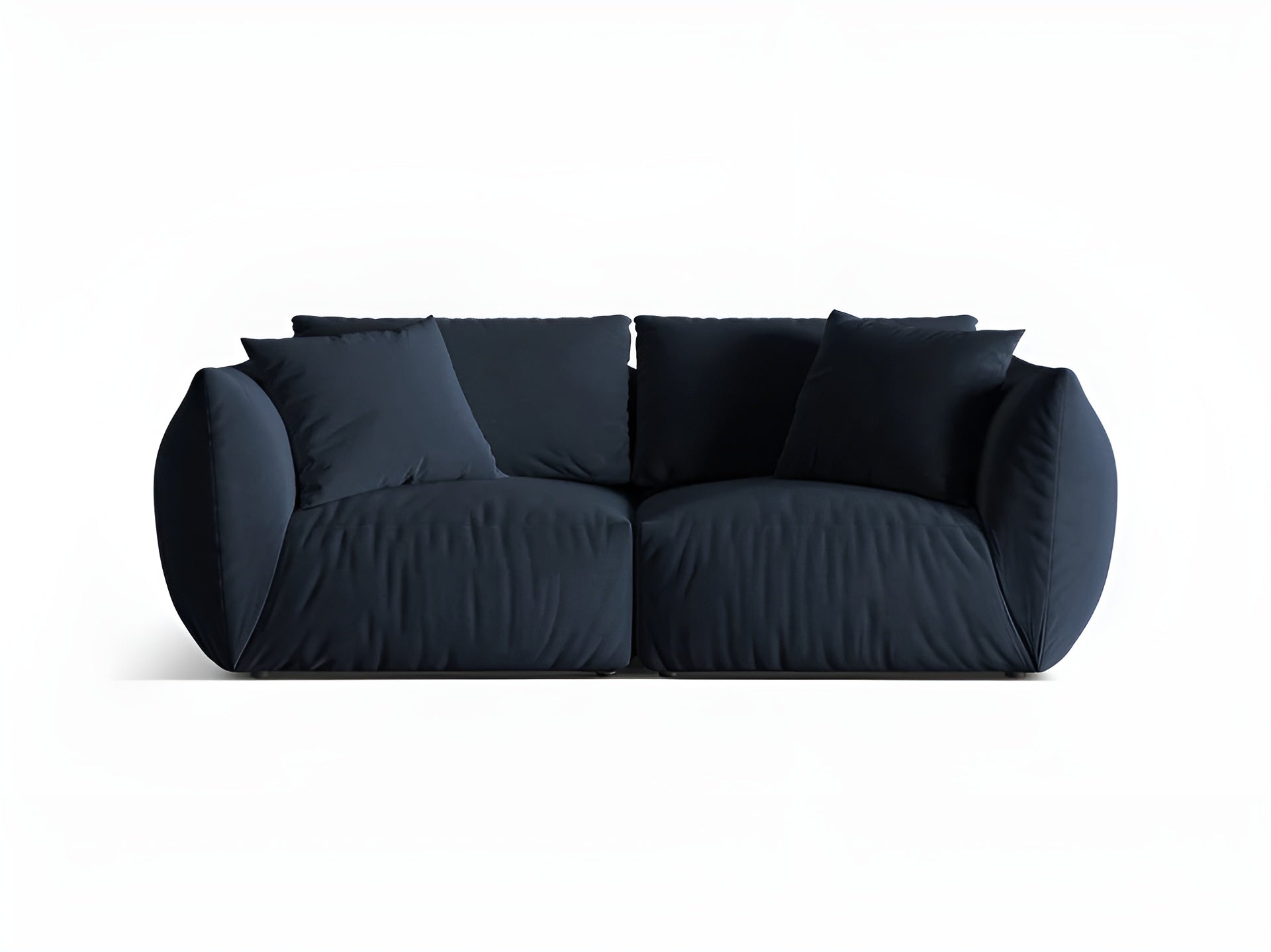 CHRIS 3-Seater Velvet Sofa Royal Blue