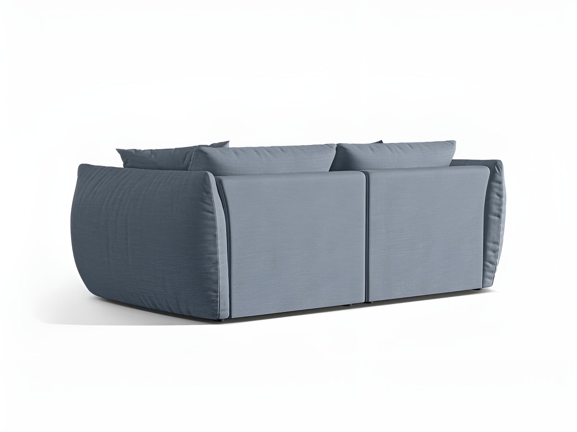 Sofa 3-Sitzer CHRIS hellblau Chenille