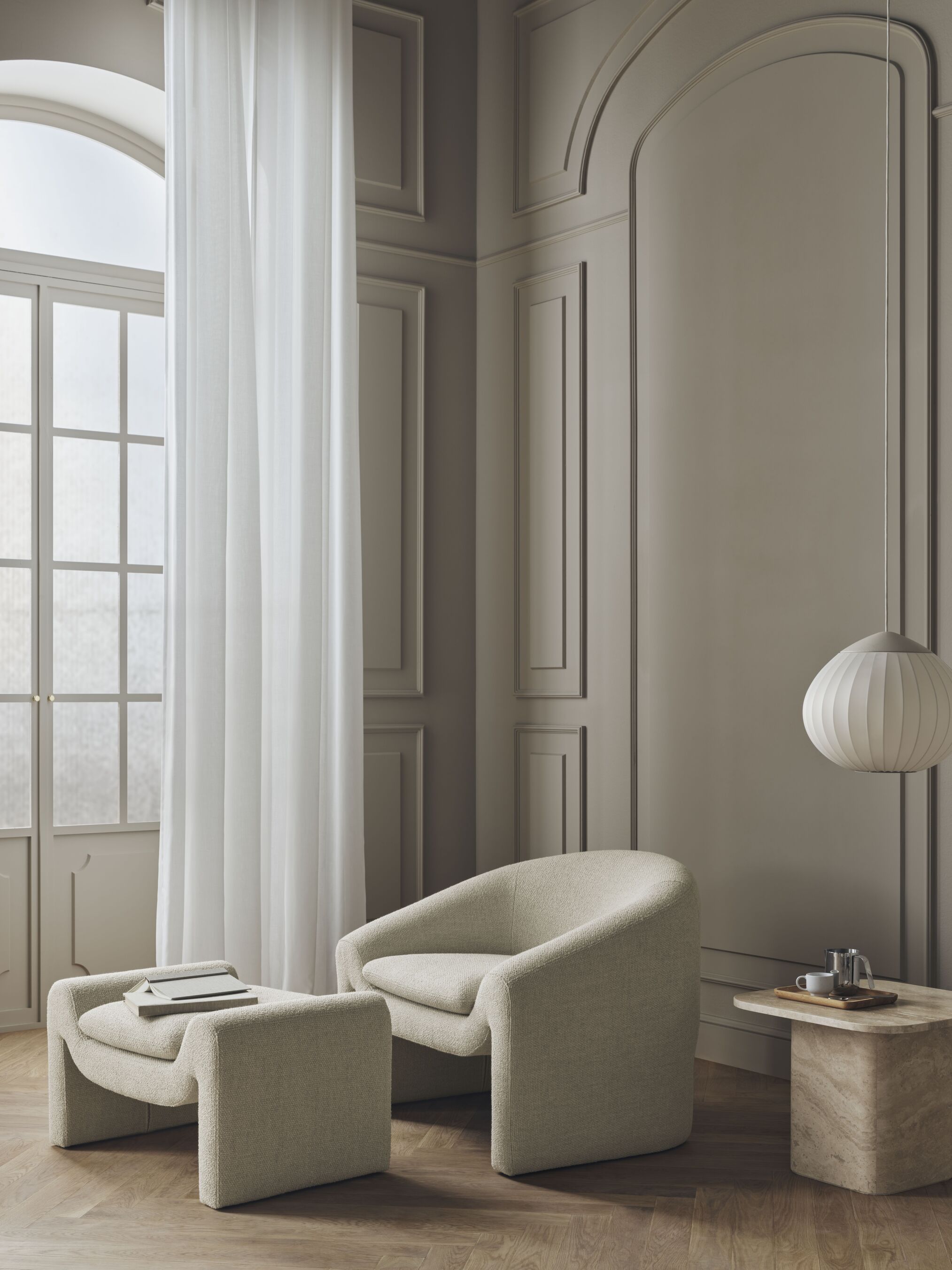 Polsterer Mielo -Sessel