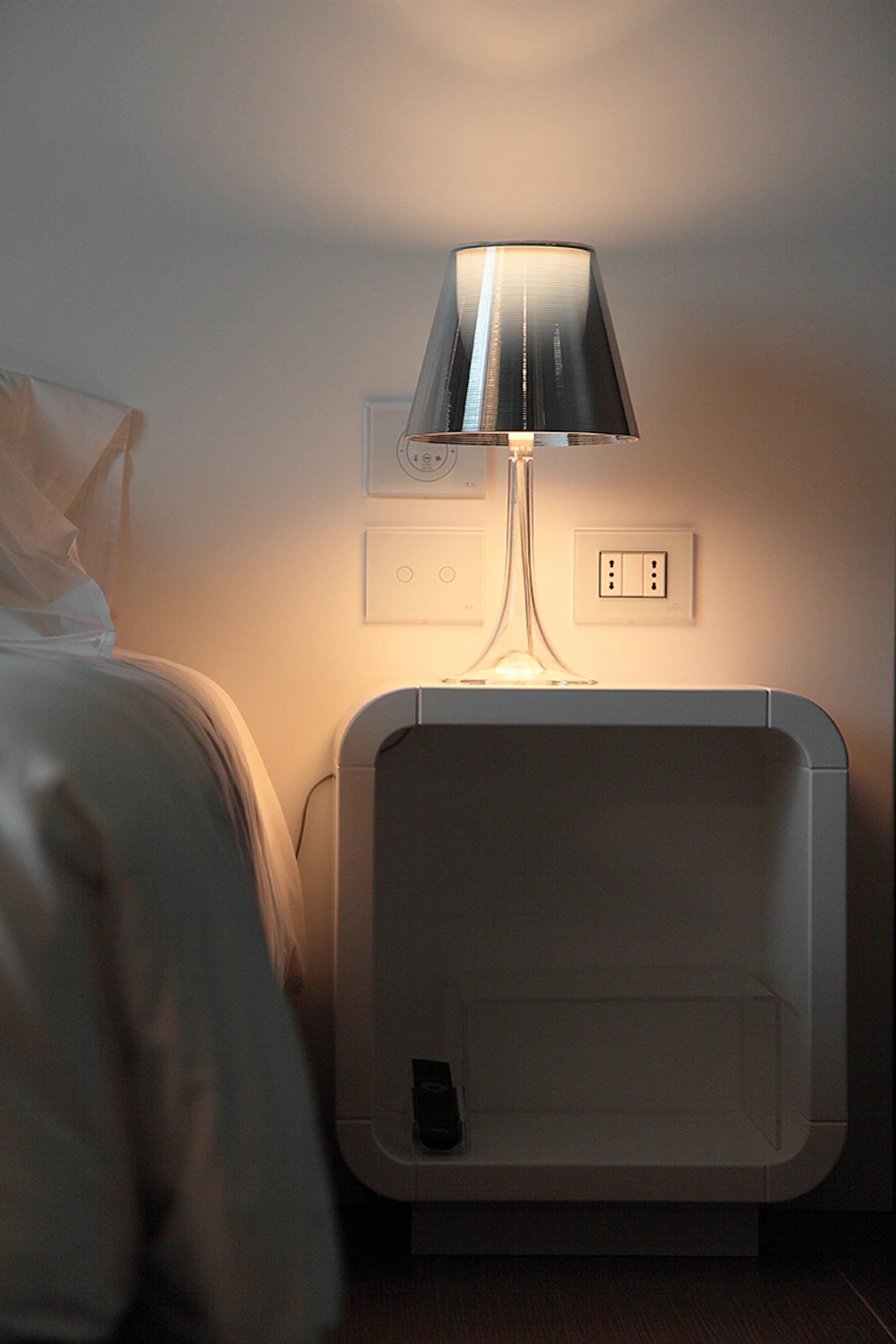 Lampa stołowa MISS K czarny abażur