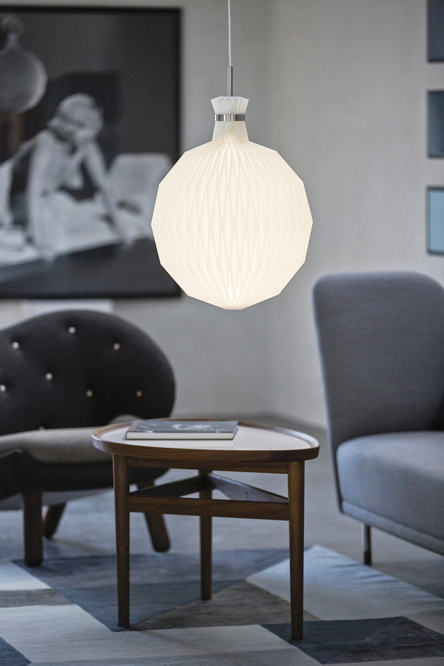 Suspension for lamp MODEL 101 silver