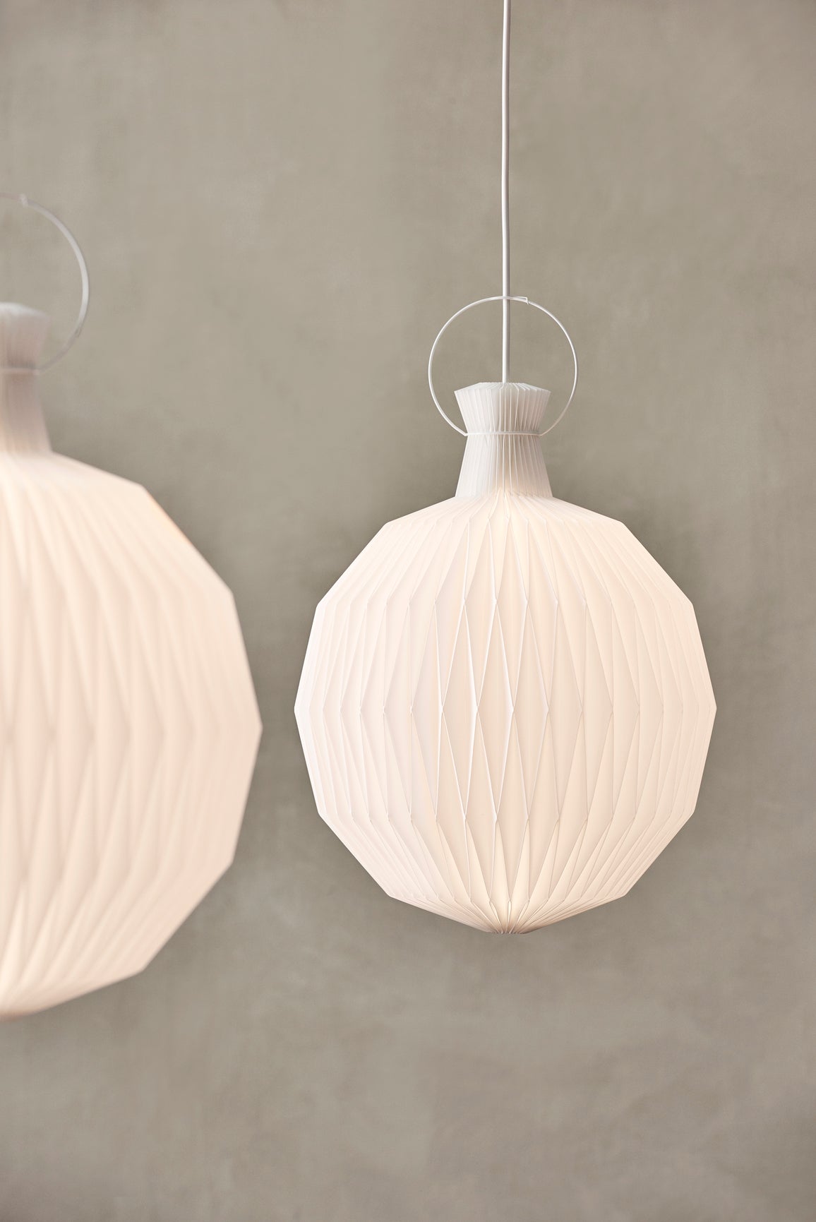 Hängelampe MODELL 101 LATERNE weiß