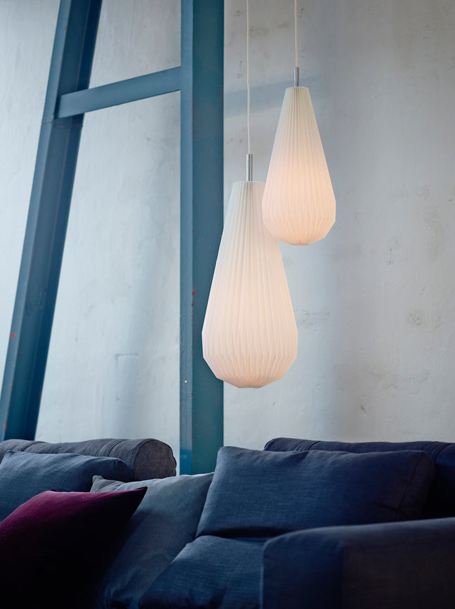 Hanging Lamp MODEL 181 COMET white with gold