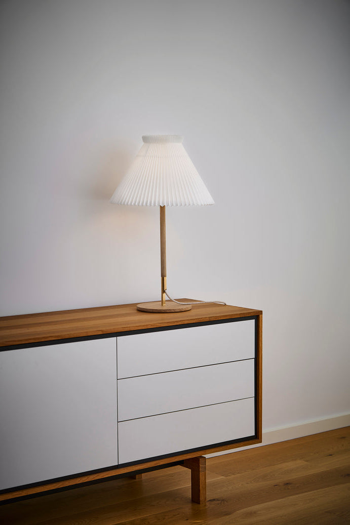 Table lamp MODEL 328 light oak