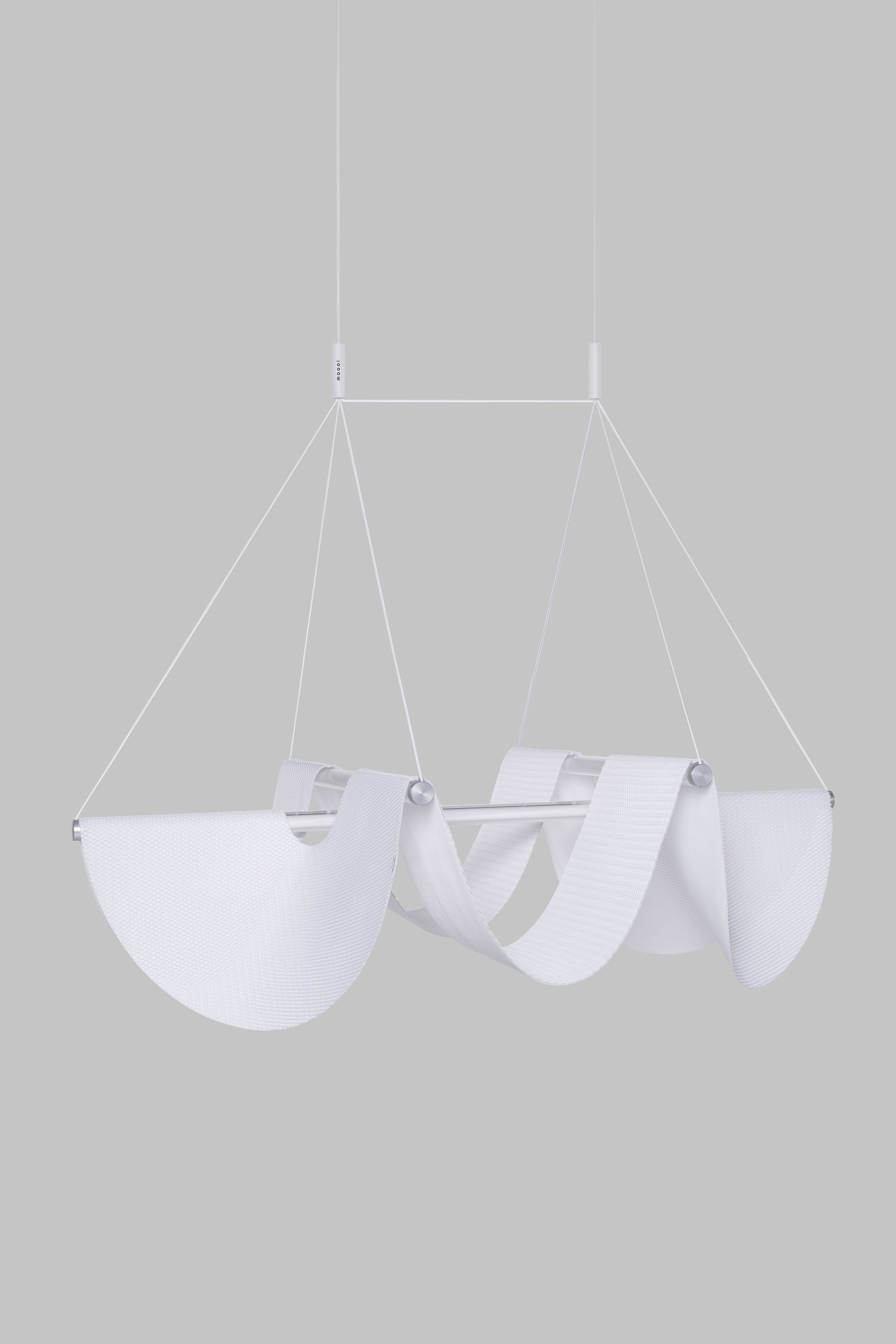 Hanglamp DRAPE LIGHT met gedrapeerde stof