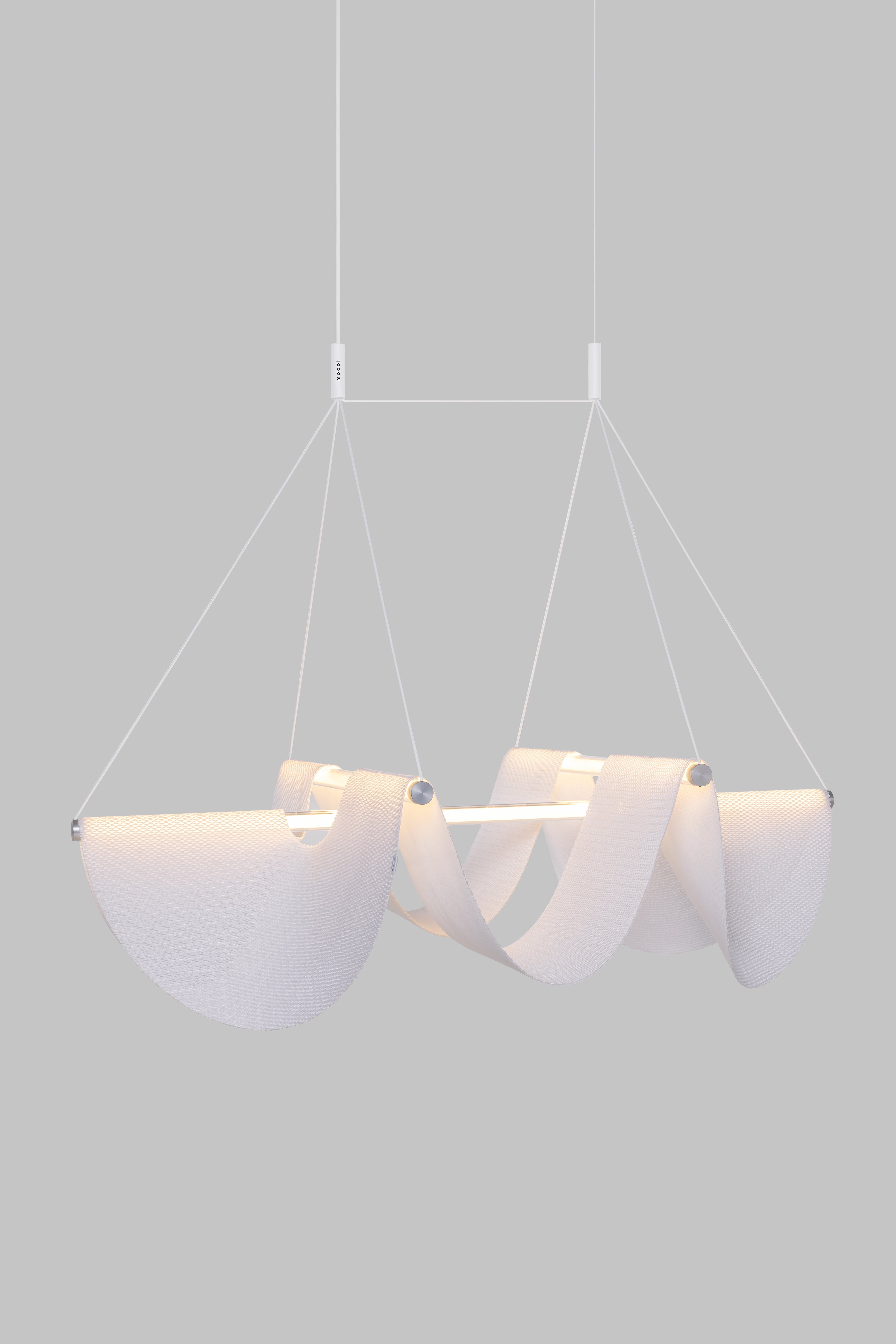 Hanglamp DRAPE LIGHT met gedrapeerde stof