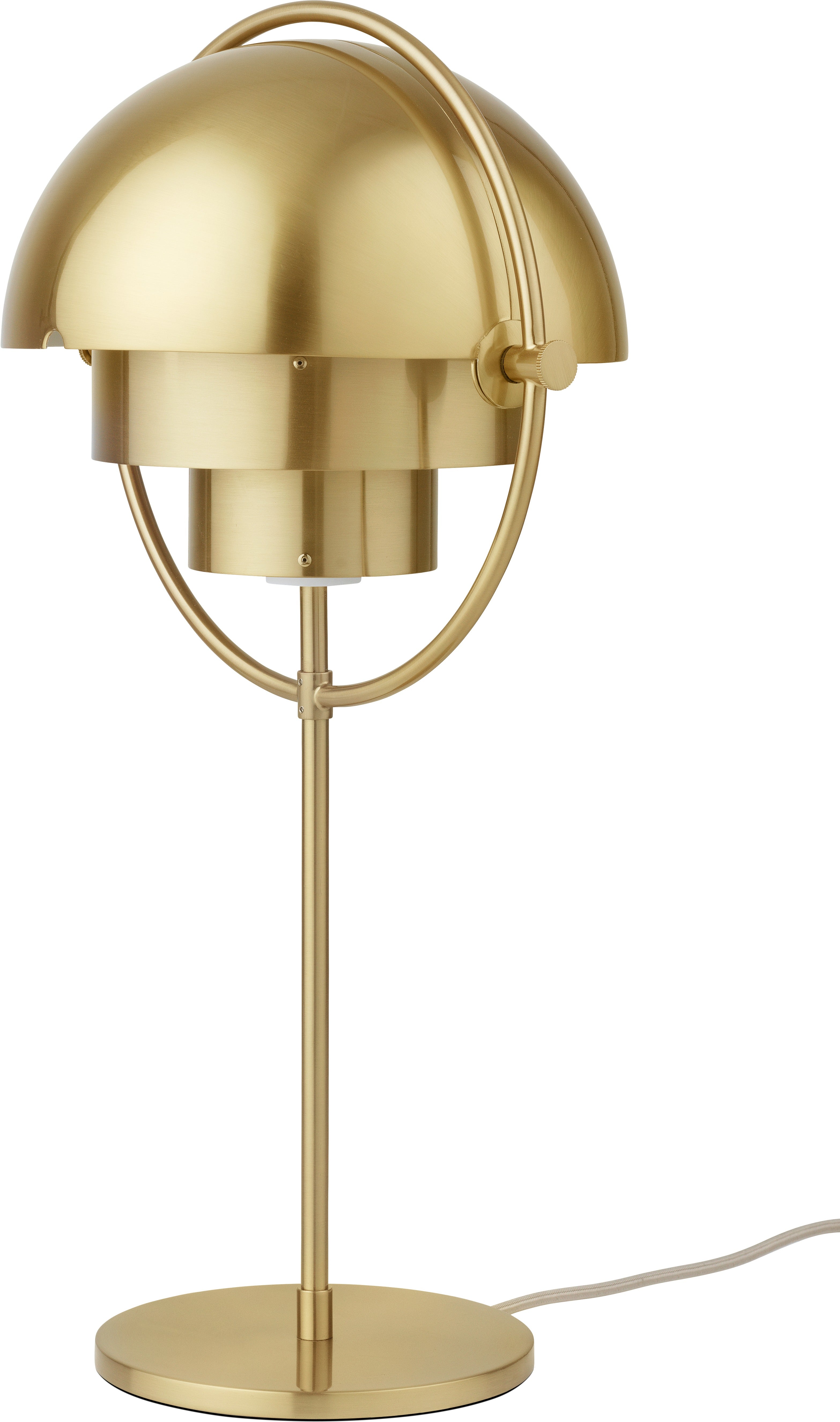 MULTI-LITE brass table lamp