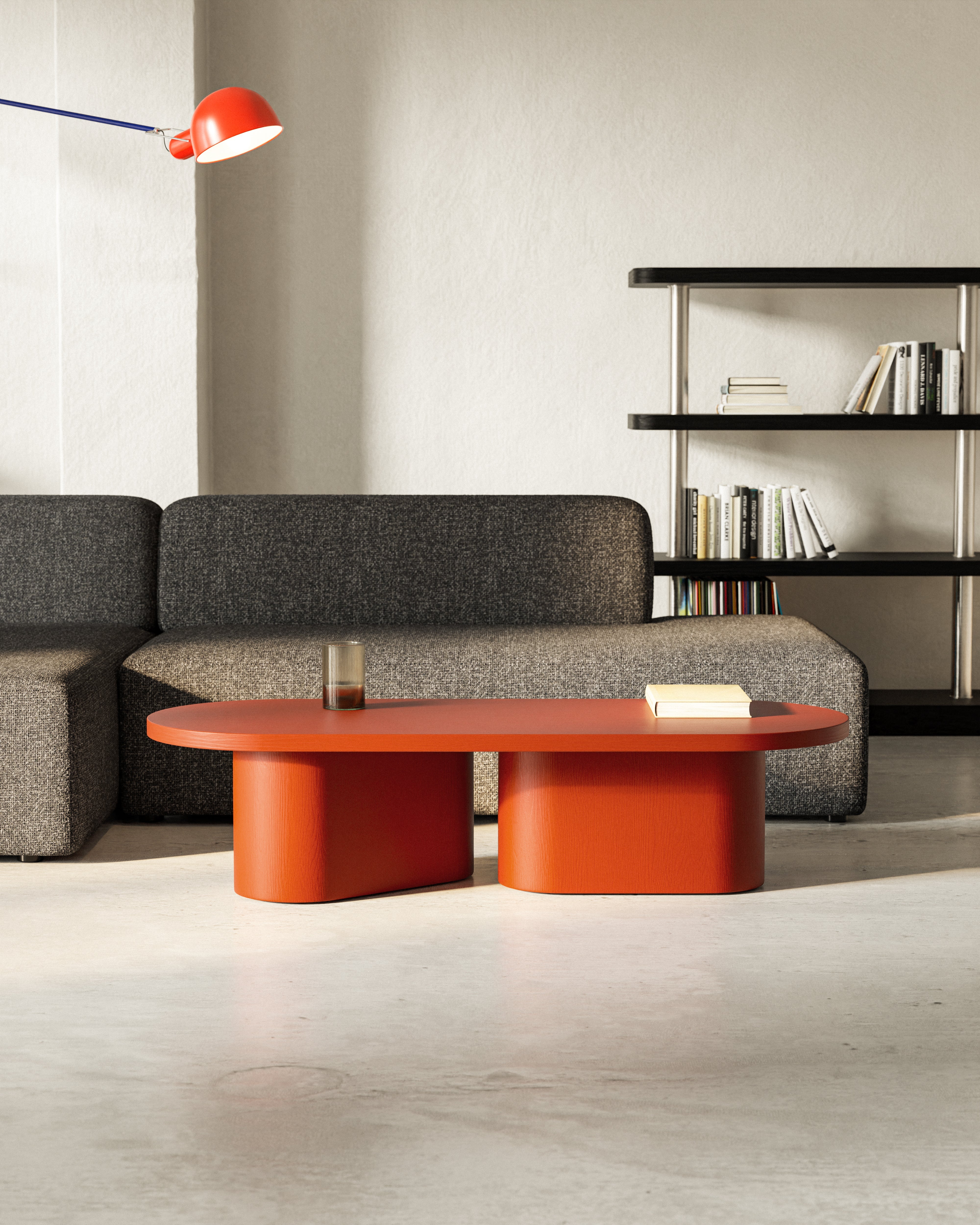 Kaffeetisch NAL rot rooibos