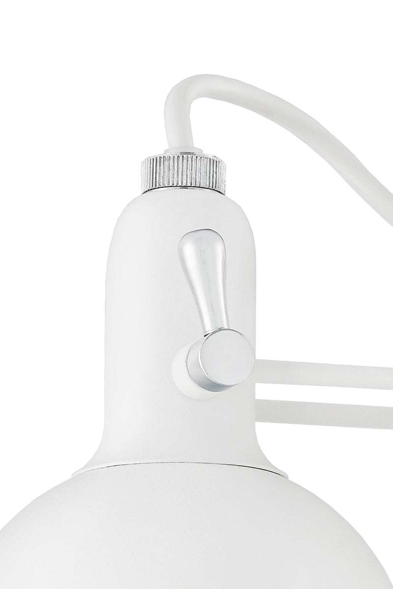 Wandlamp NAUTILIUS wit