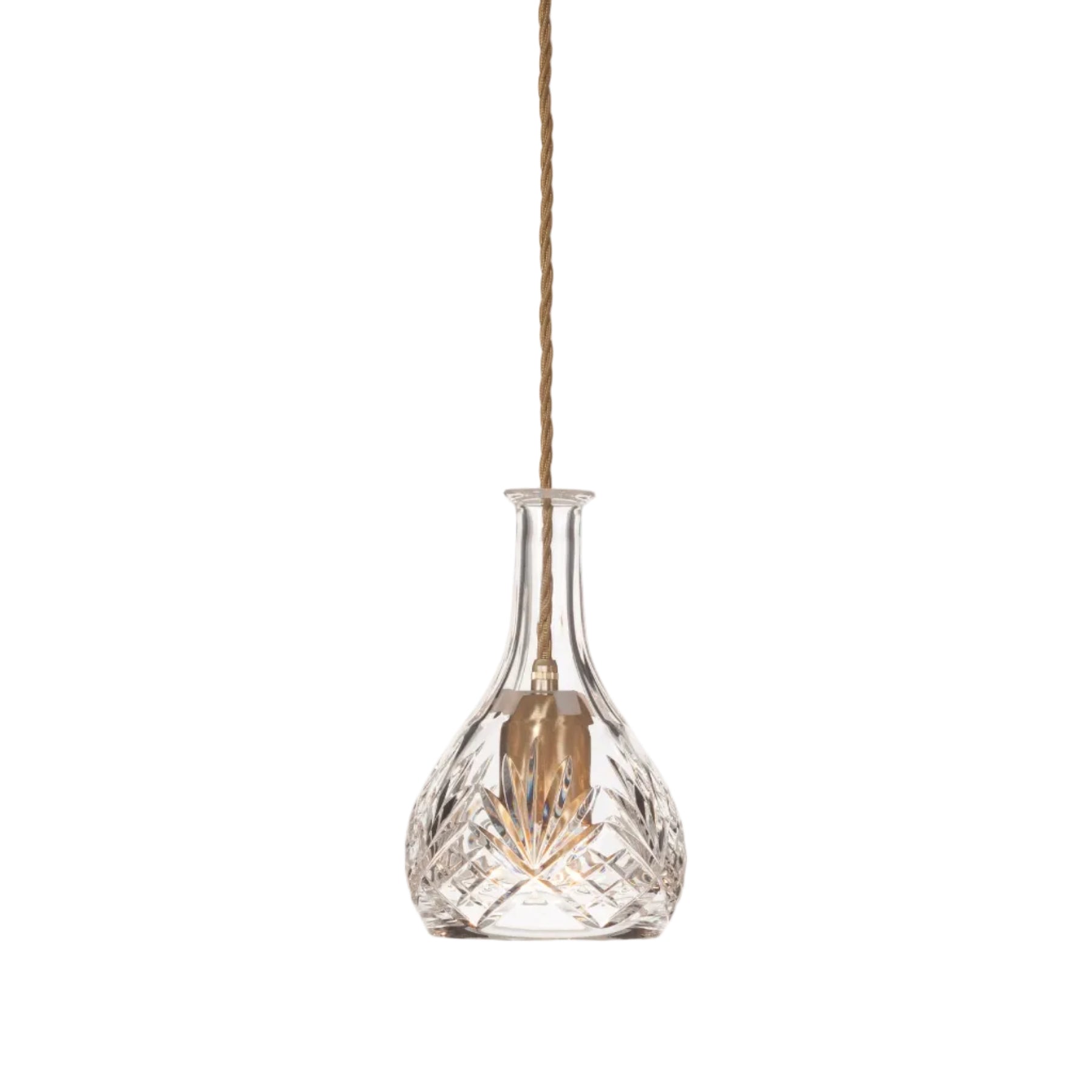 Hanglamp BELL DECANTERLIGHT van kristalglas