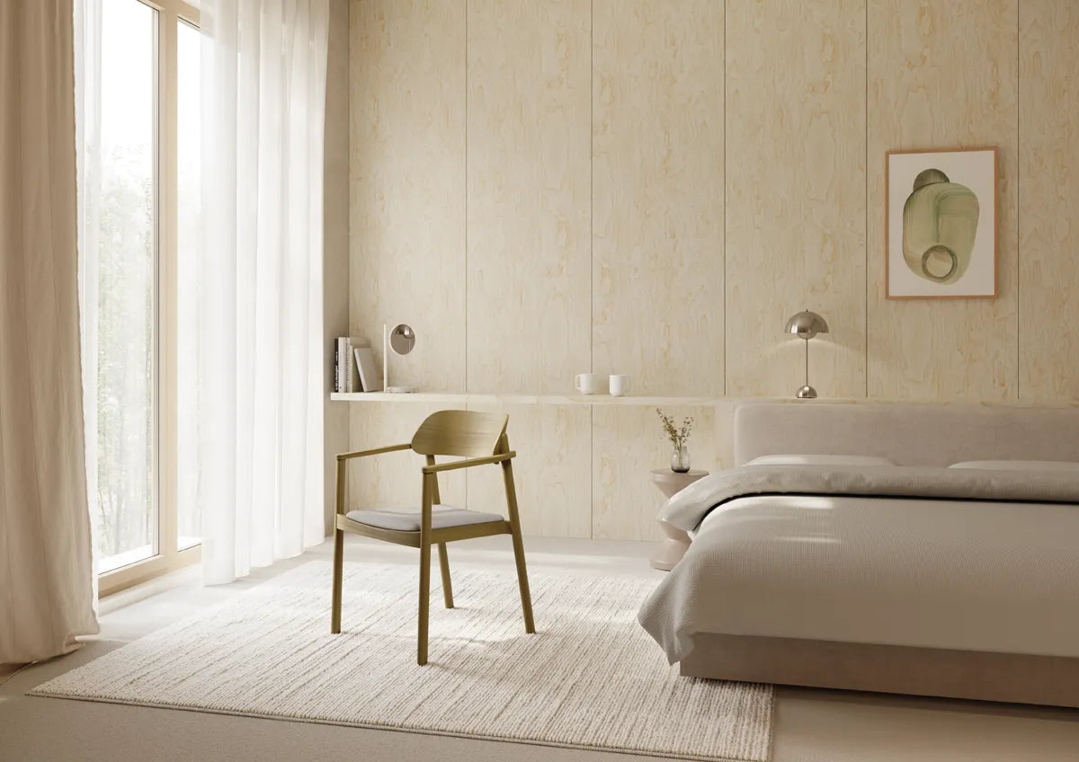 Stuhl mit Armlehnen NIMM B-4590 Buchenholz