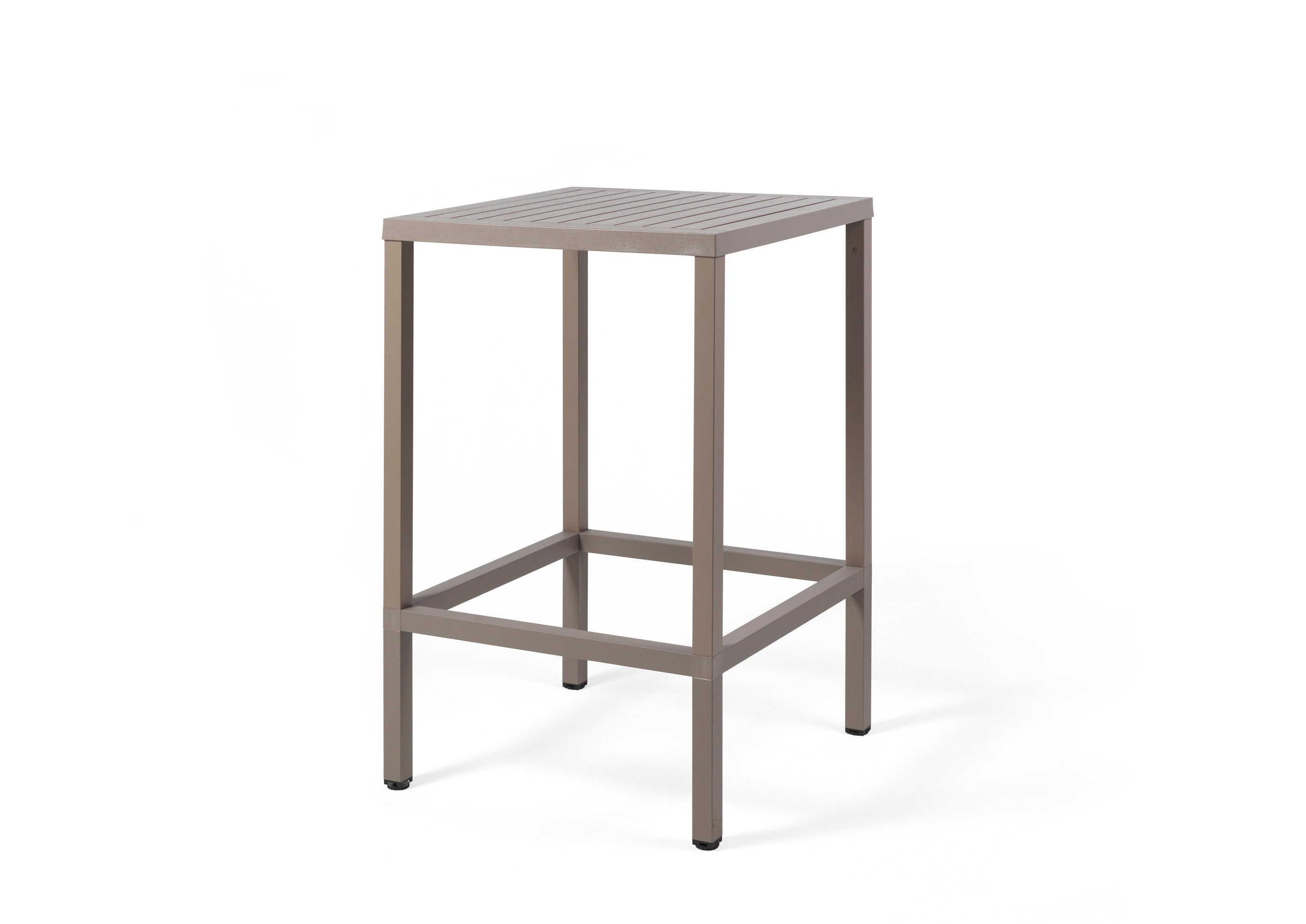 Buiten vierkante tafel CUBE antraciet