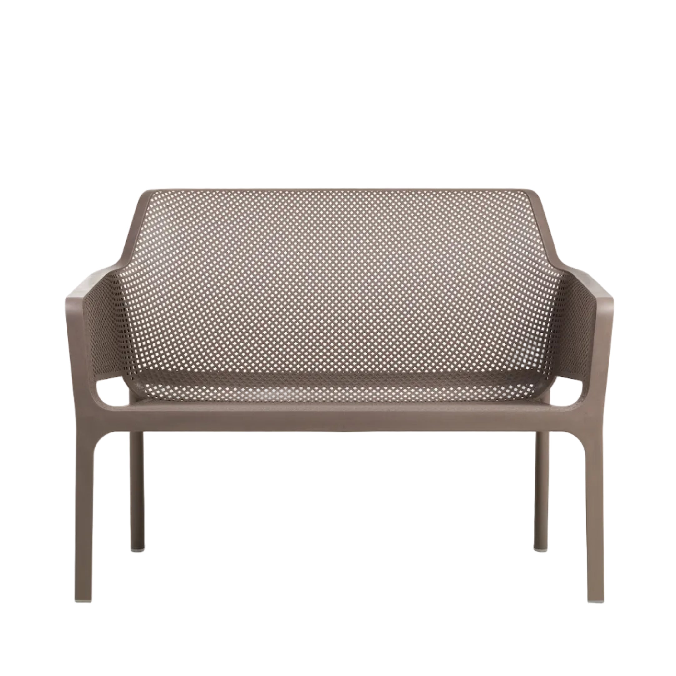 Gartenbank NET taupe