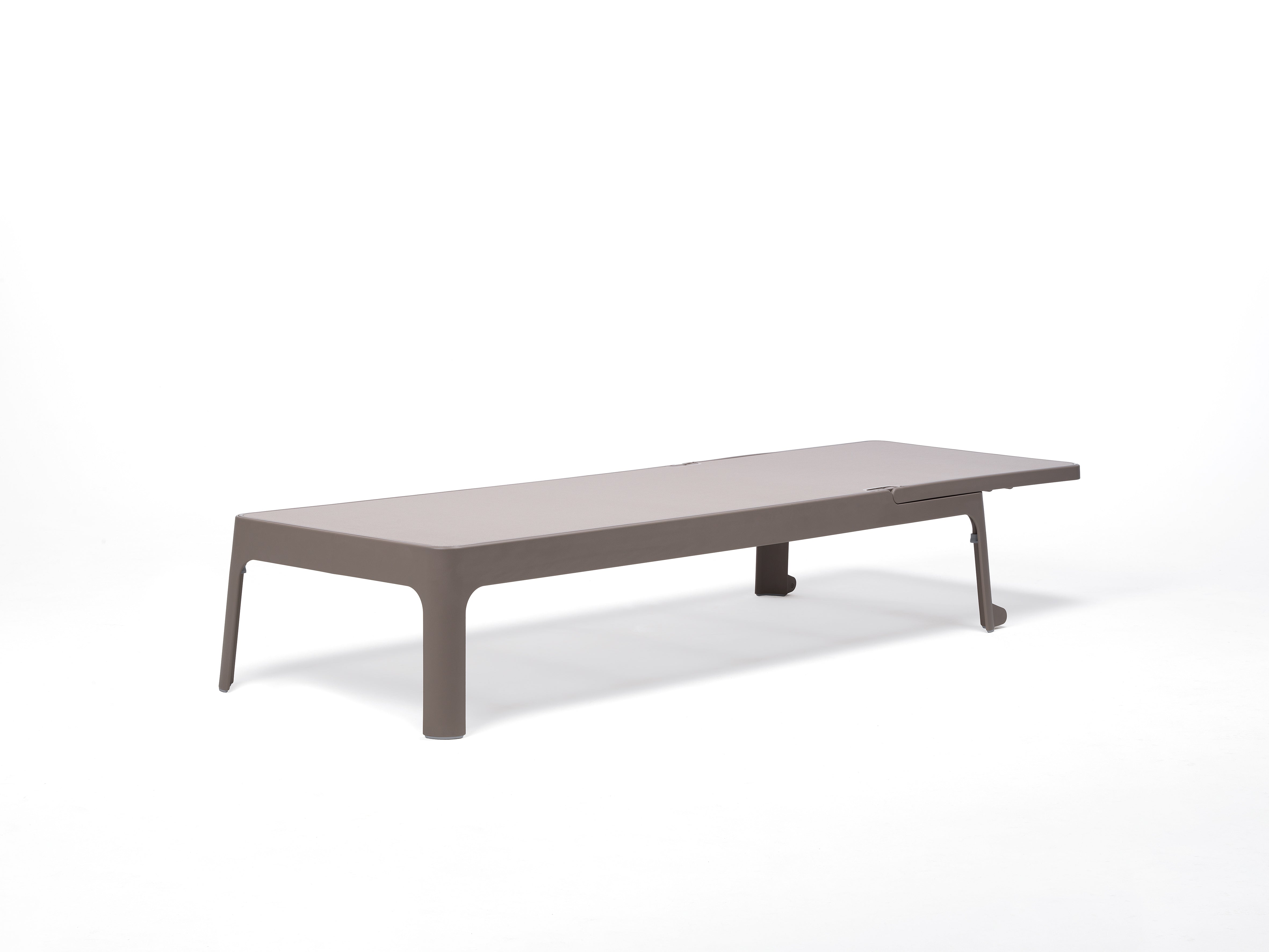 Buitenligstoel PLANO taupe