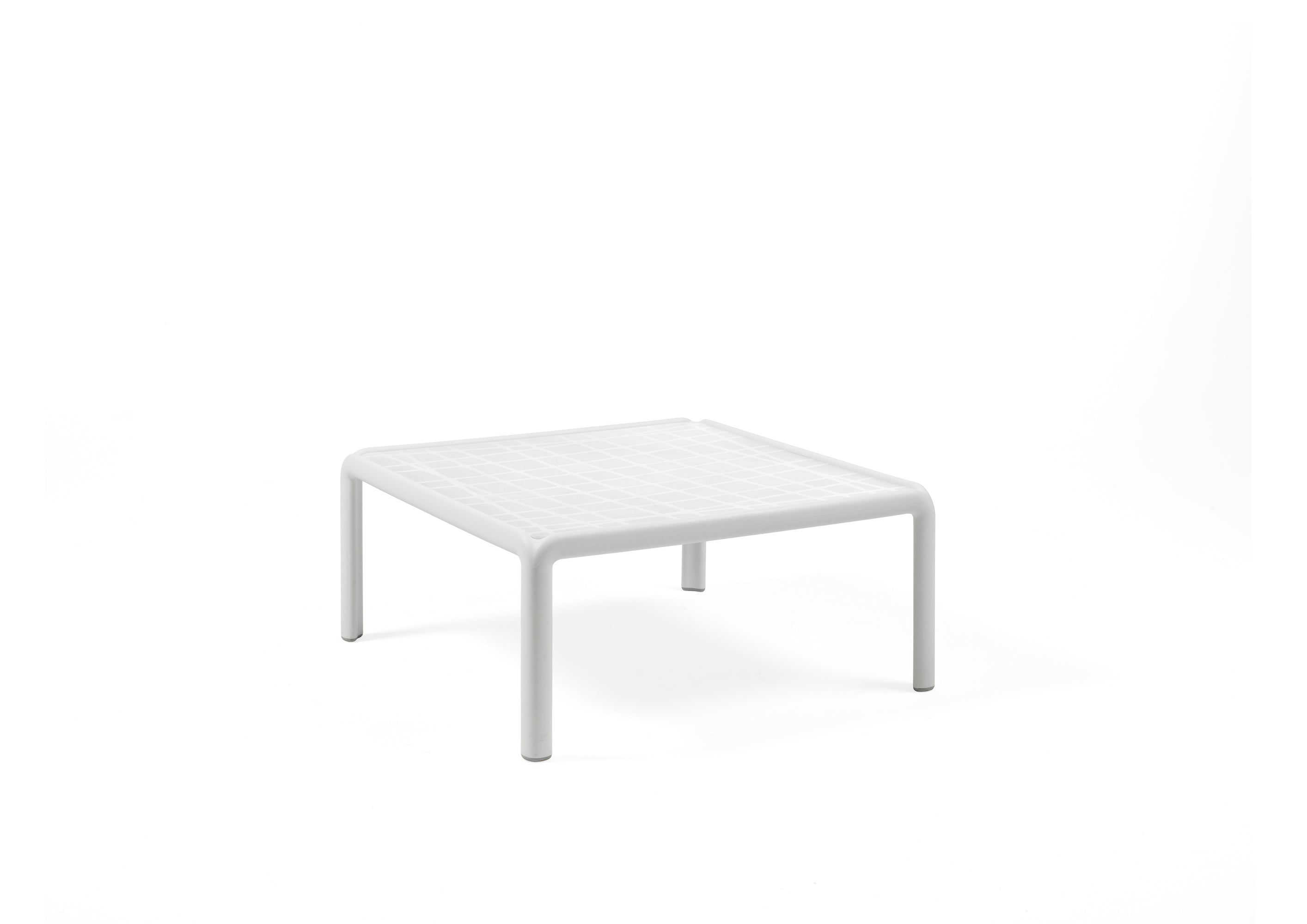 Square Outdoor Coffee Table KOMODO White