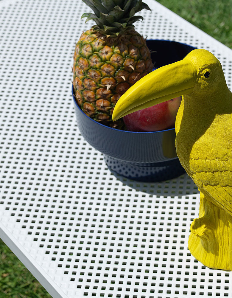 Weißer NET Gartentisch