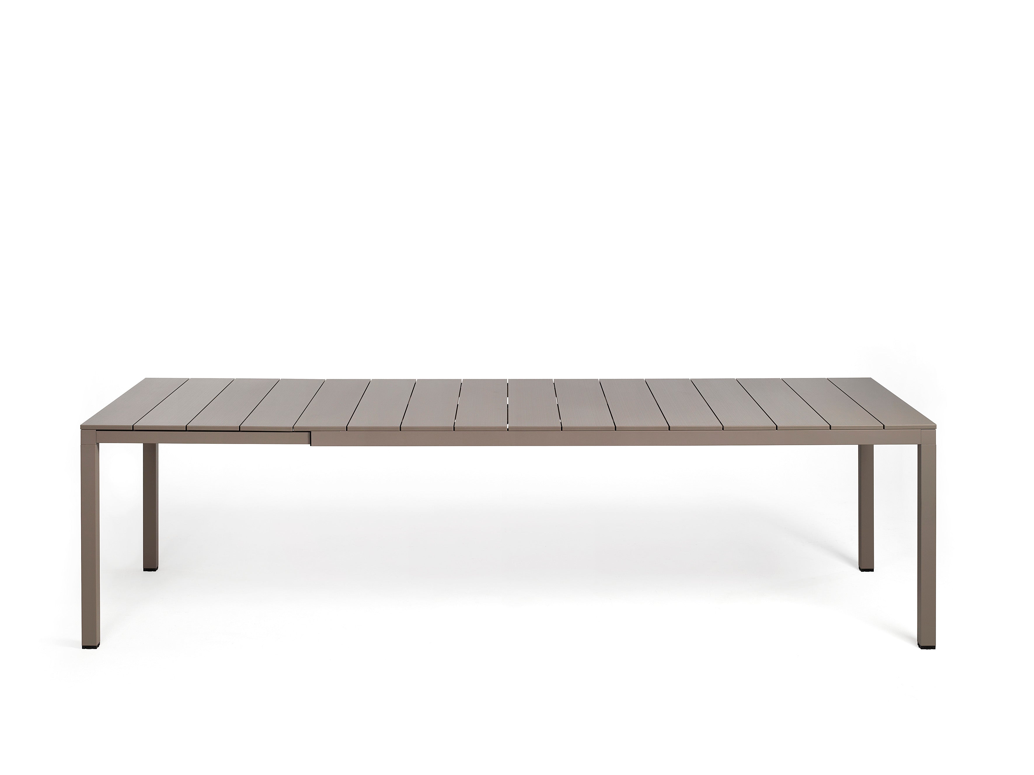 Uitschuifbare buitentafel RIO taupe