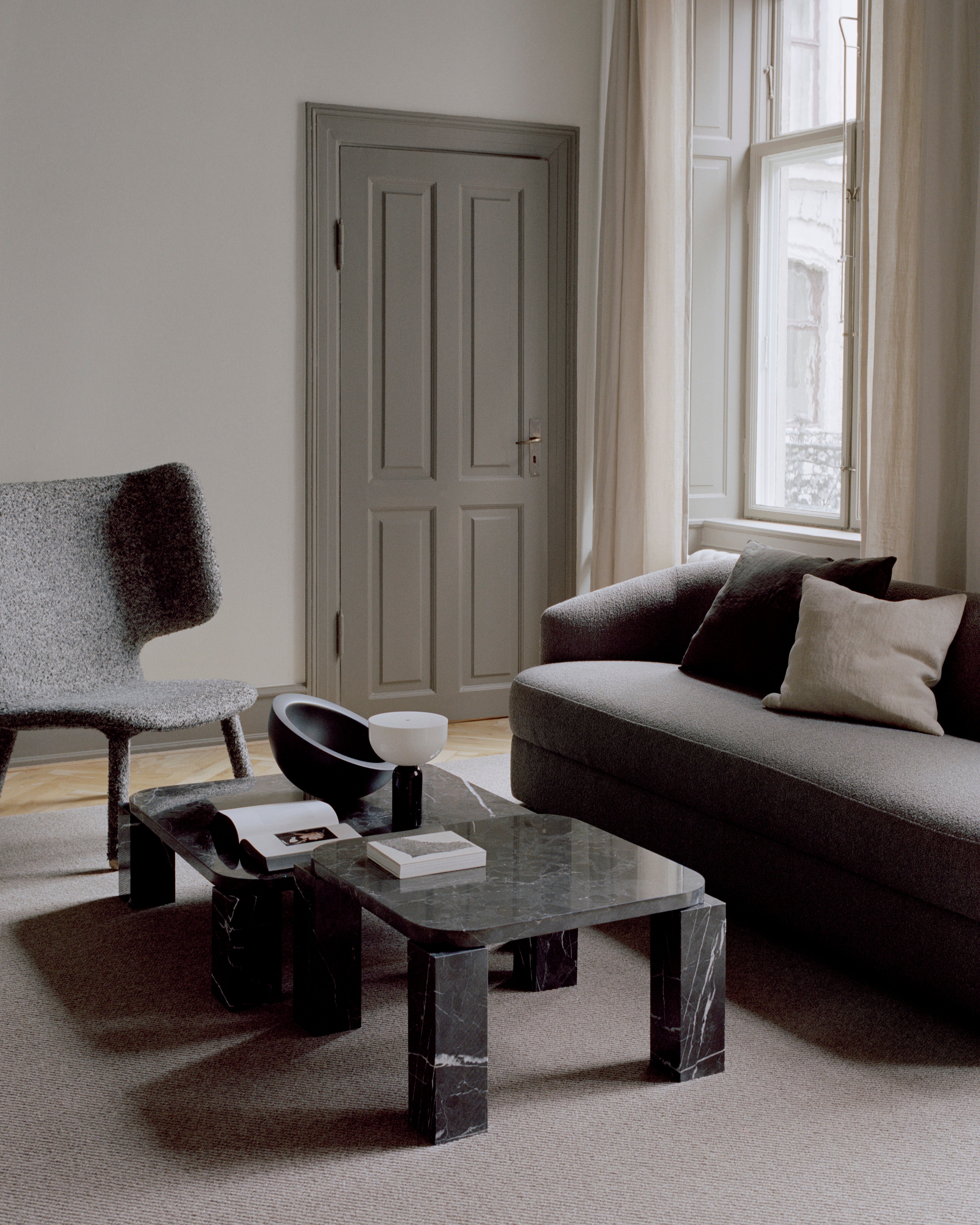 Sofa 3-zits COVENT Nevotex Barnum Donker Taupe 10 donkergrijs