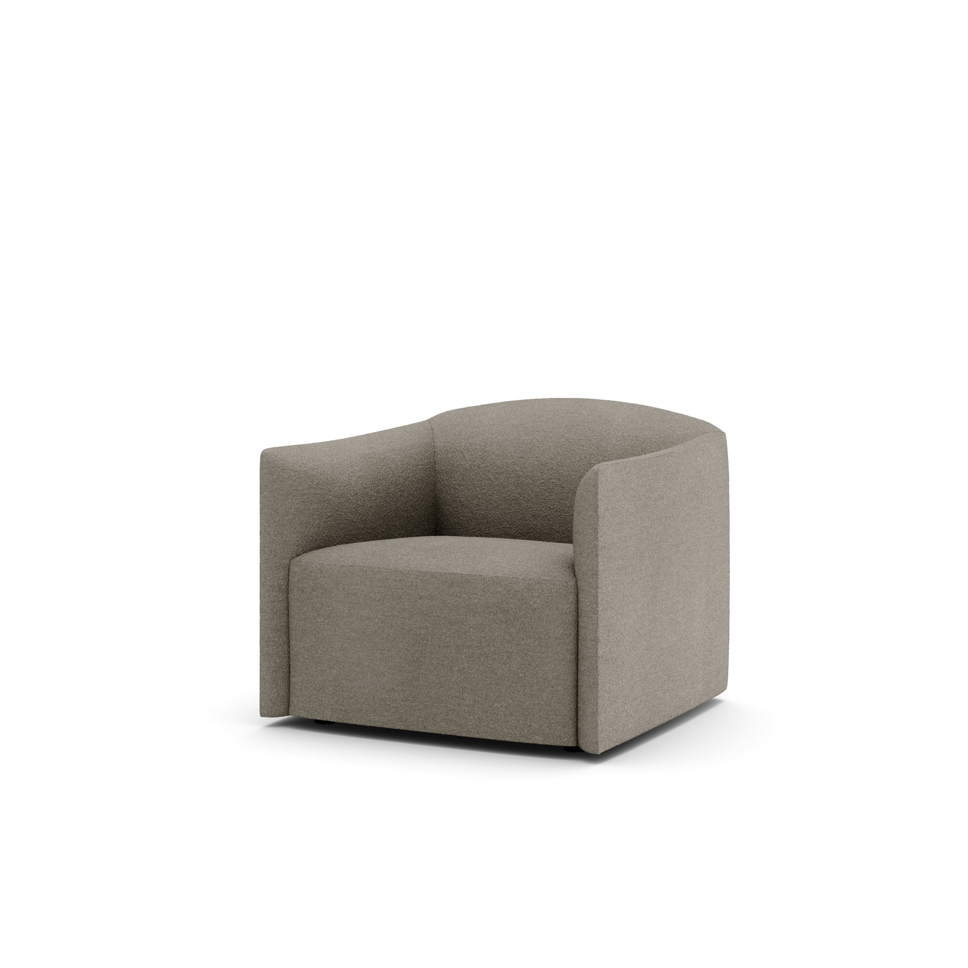 Shore armchair upholstered