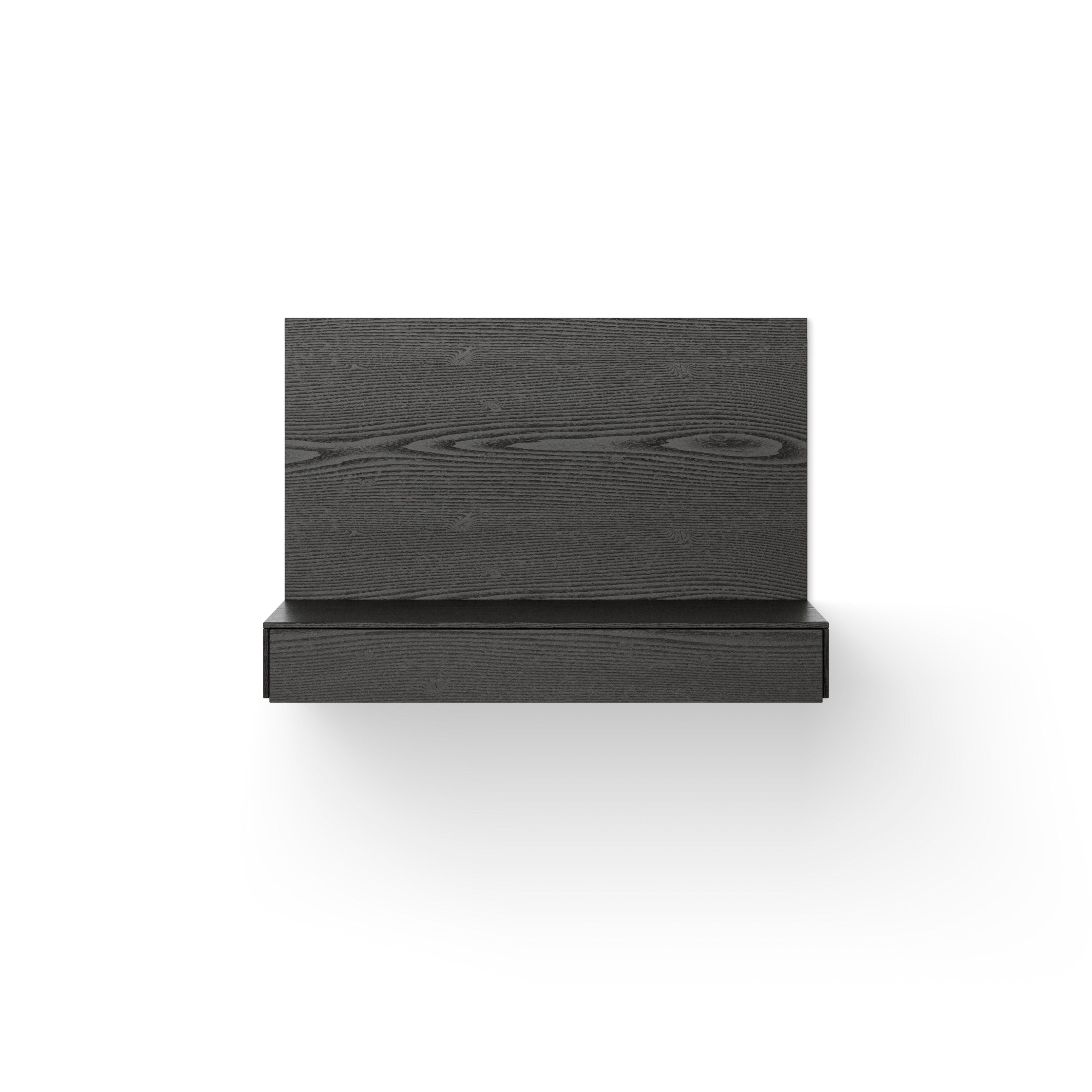 Tana Hanging Cabinet Black Eichenfurnier