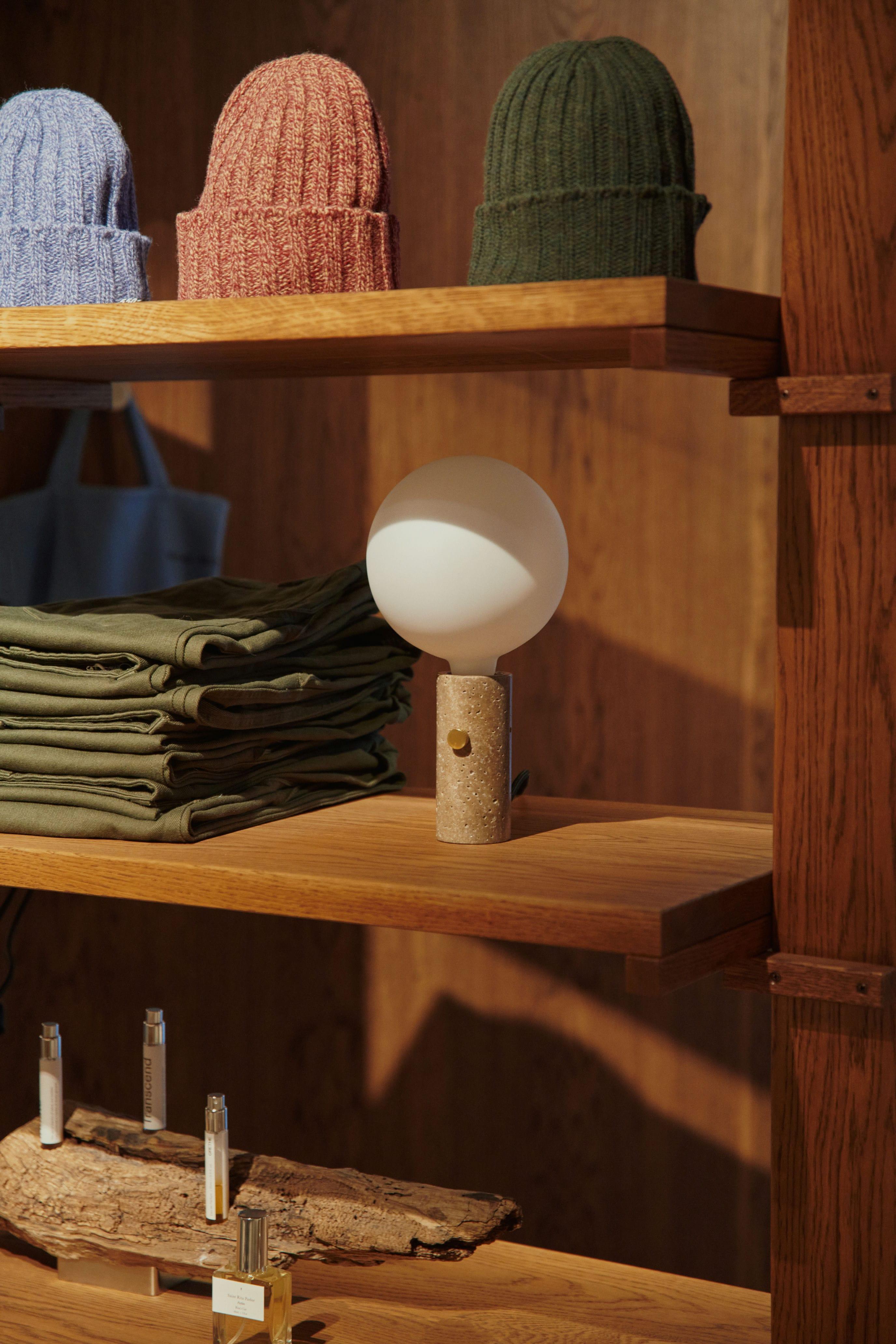 Multifunction lamp Core Nero Marquina