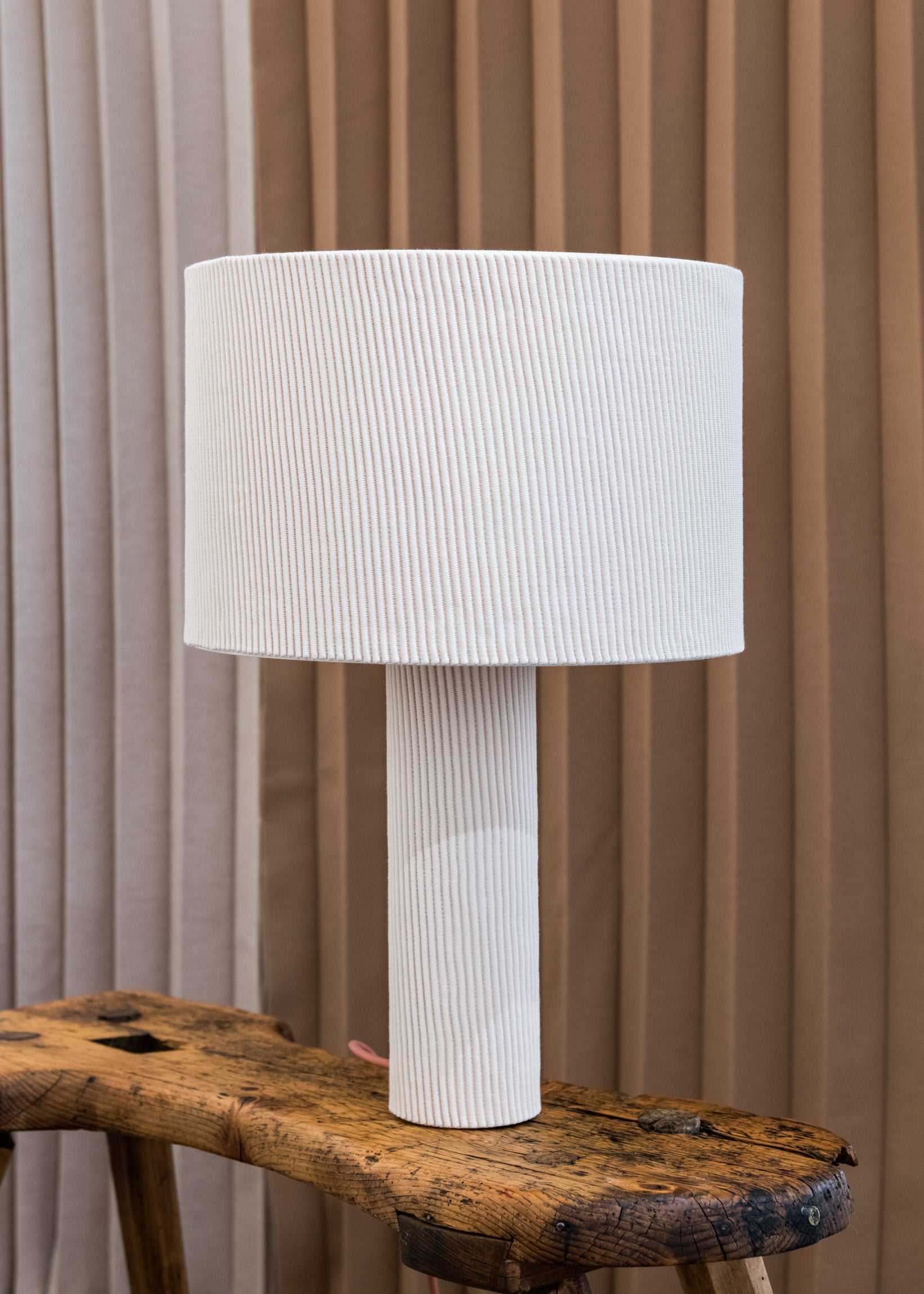 Beige Wool Table Lamp PYJAMA