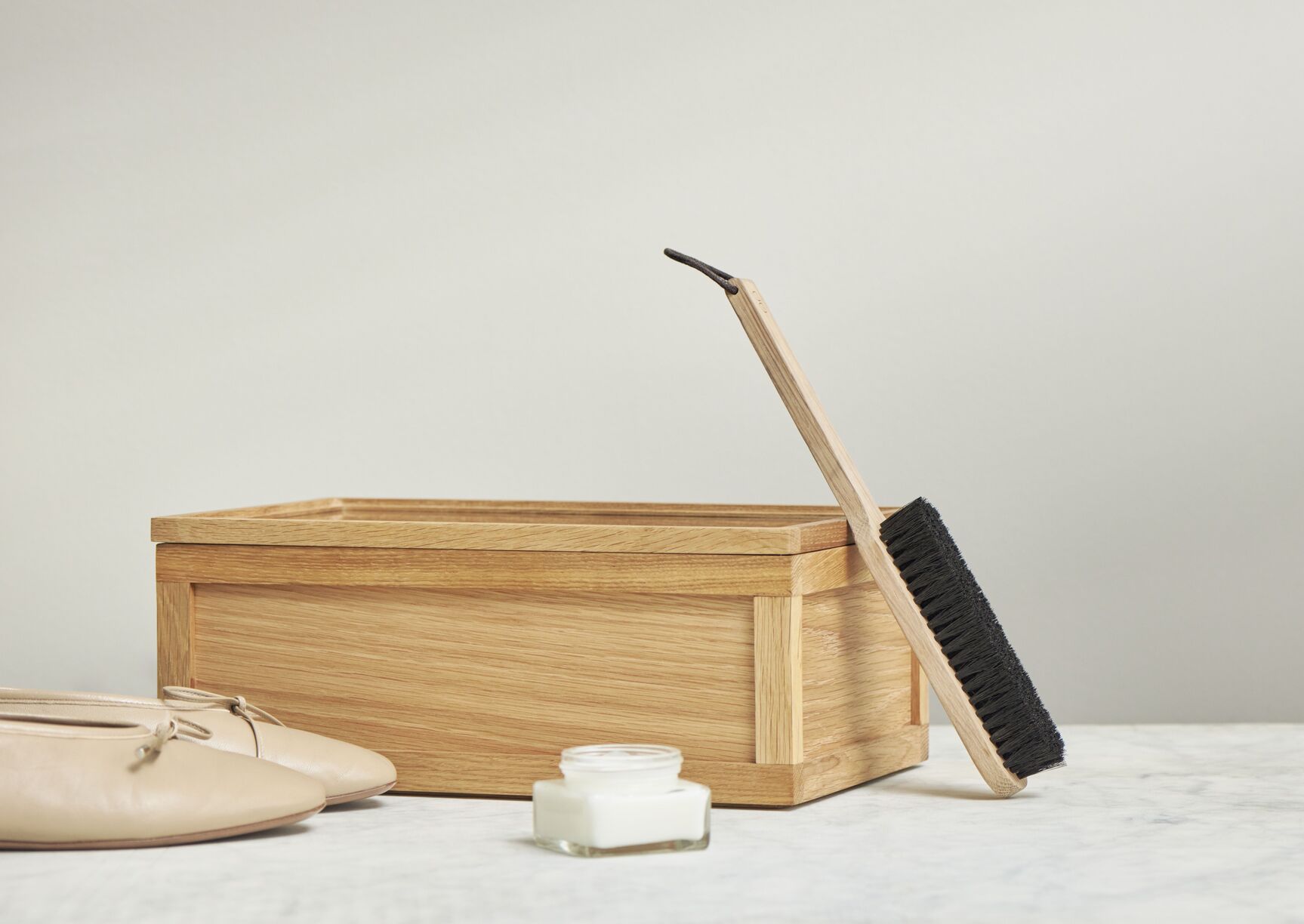 Decoratief doosje NORIE eikenhout