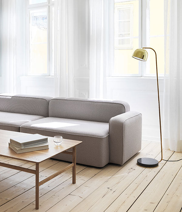 Lampa podłogowa GRANT złoty - poekspozycyjna