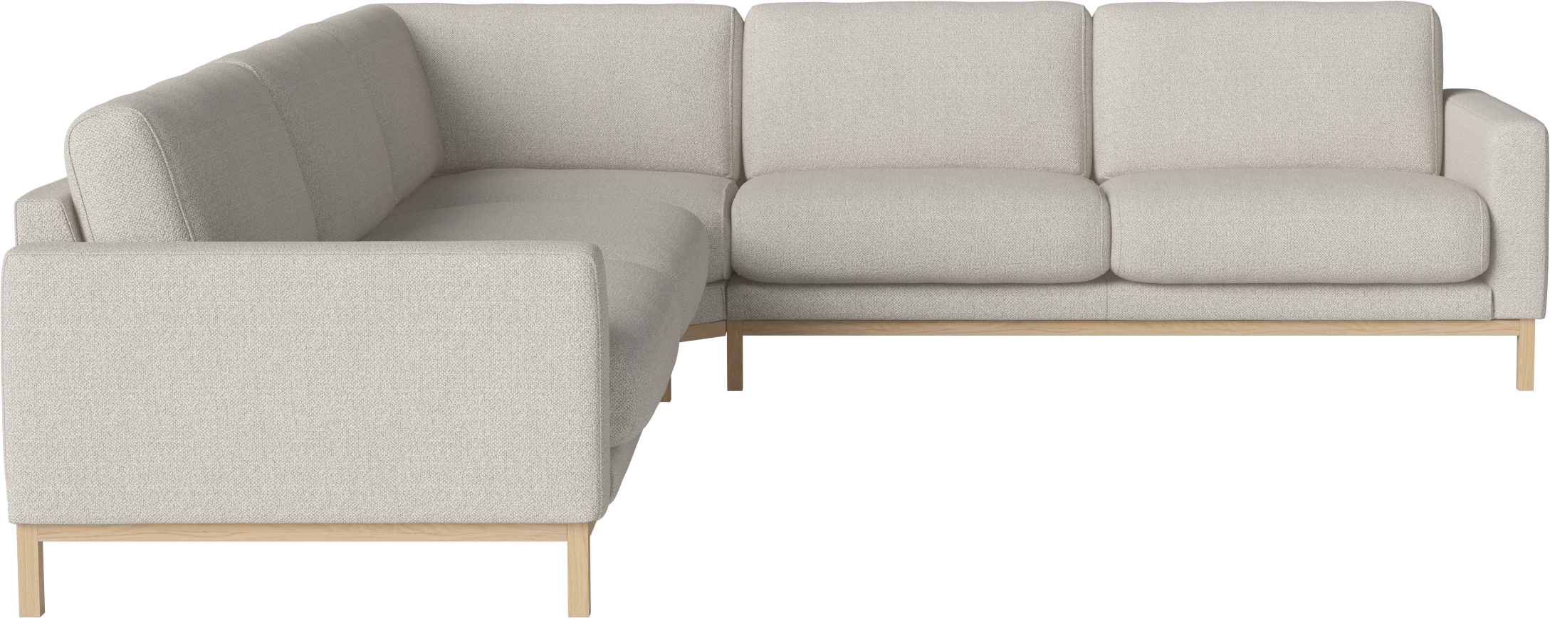 Upholstered corner North Bielona base