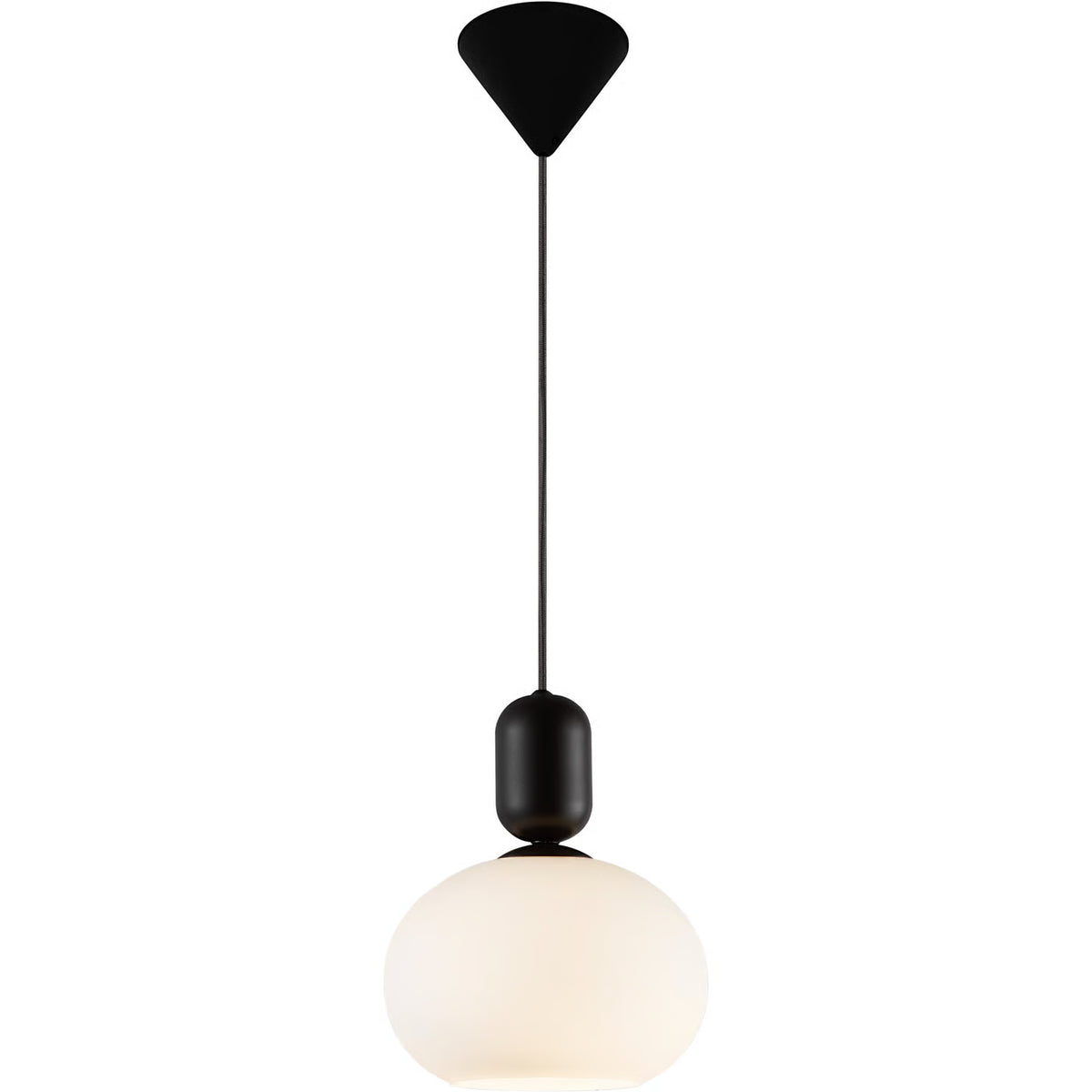 Hanglamp NOTTI OVAL zwart