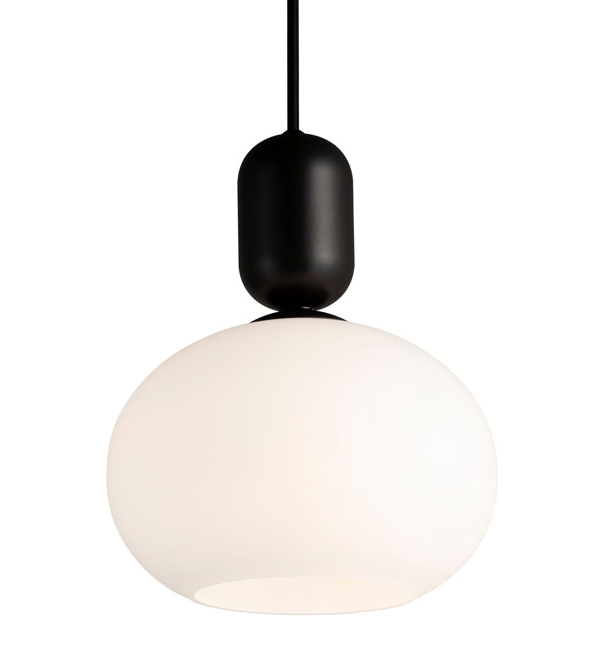 Hanglamp NOTTI OVAL zwart