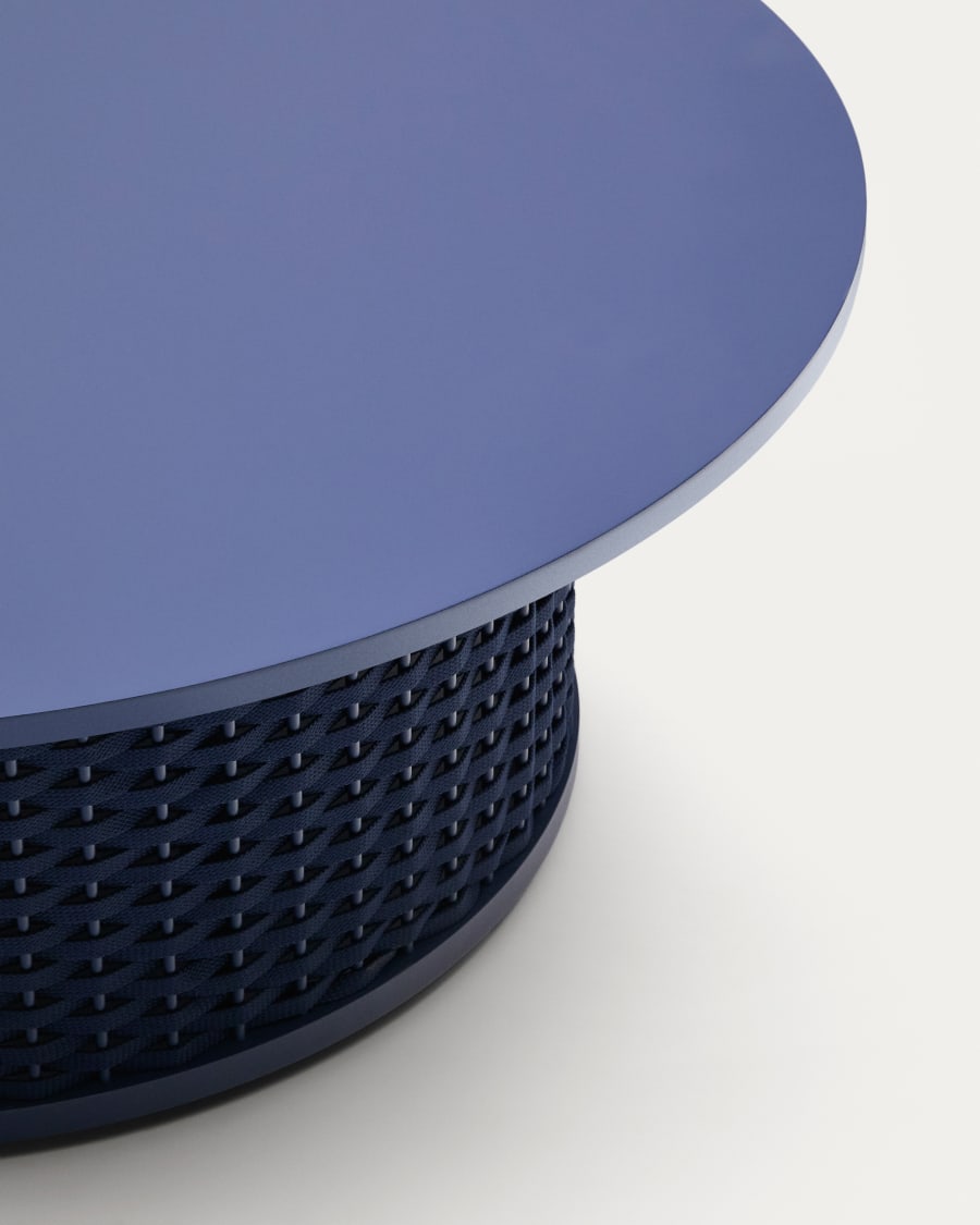 SEDALIS Garten-Couchtisch blau 