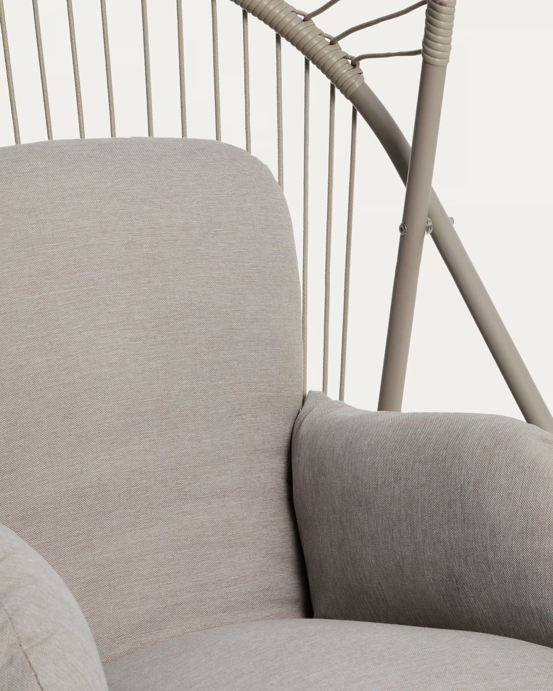 LIVADI taupe hanging armchair