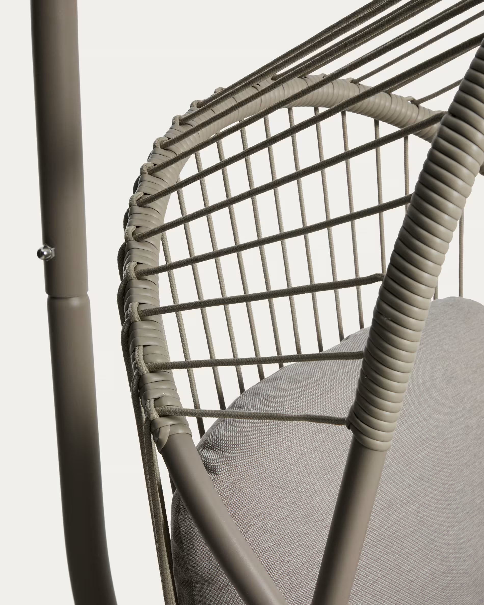 LIVADI taupe hanging armchair