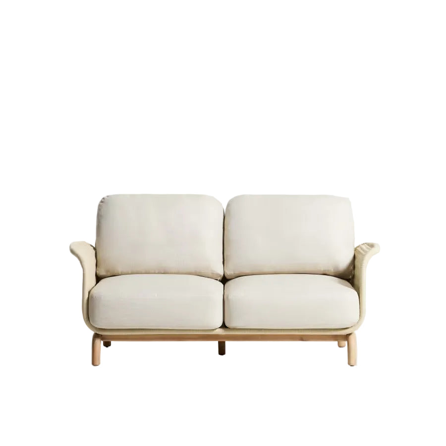 ALIPA Beige 2-Seater Garden Sofa