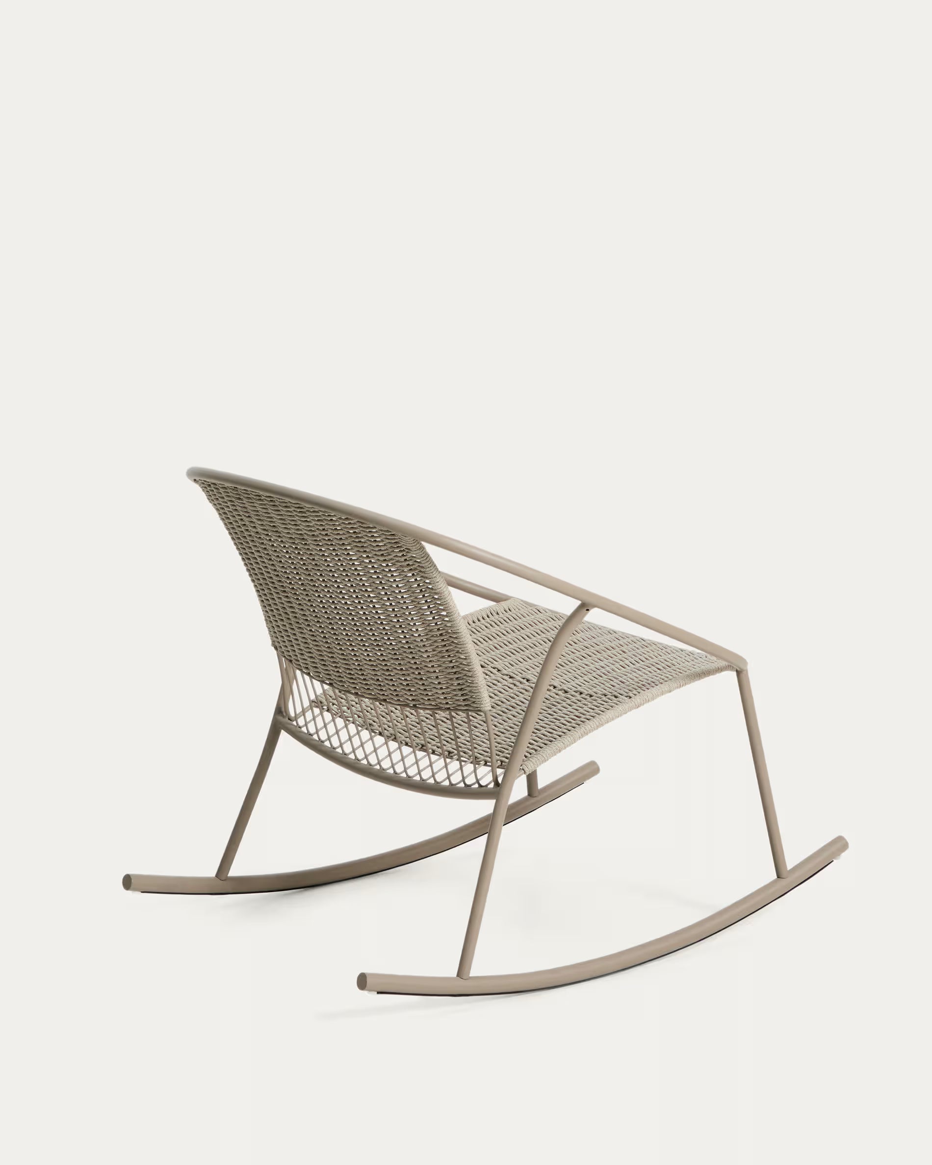Schommelstoel voor de tuin ATRANI beige