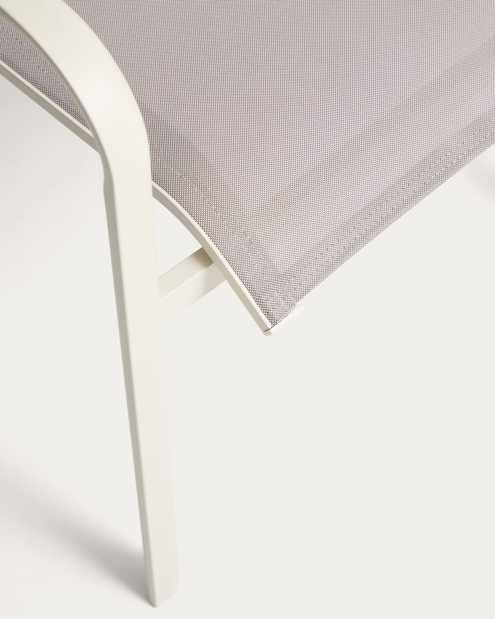 CANEA ecru garden chair