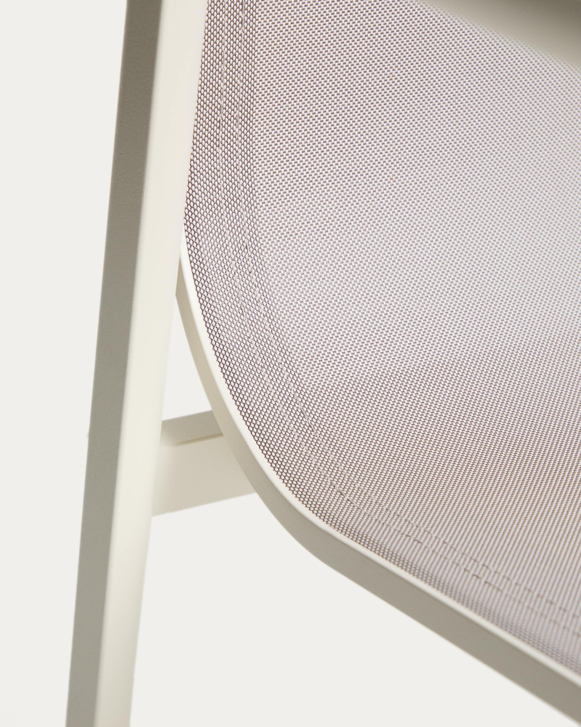 CANEA ecru garden chair