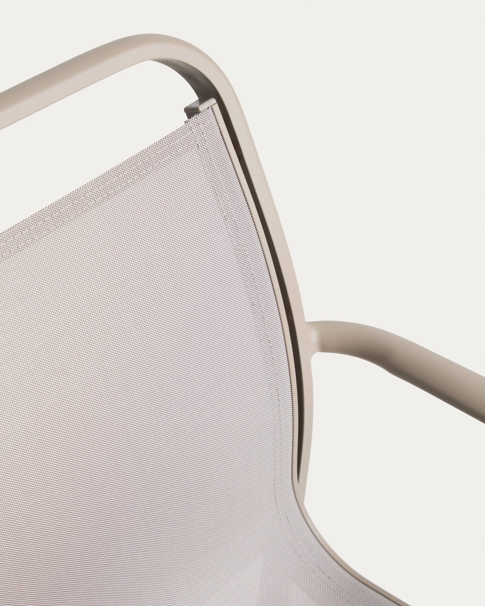 Tuinstoel LURI taupe