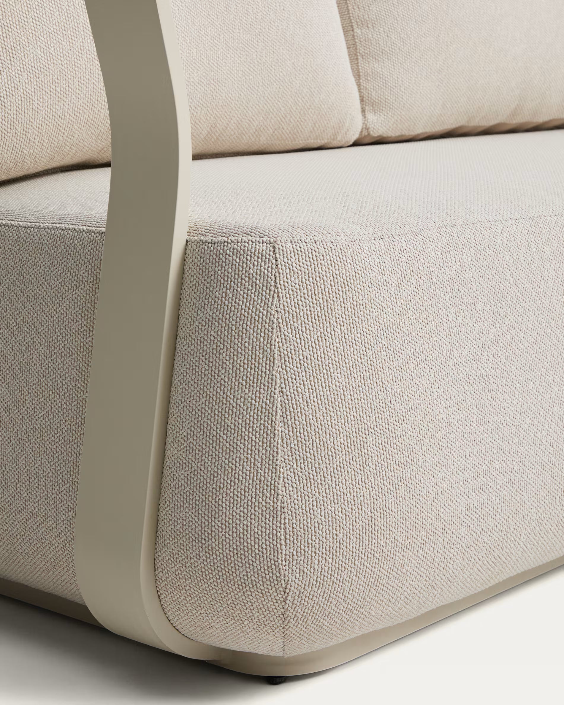 Sofa ogrodowa 3-osobowa TAMARIS ecru – Kave Home