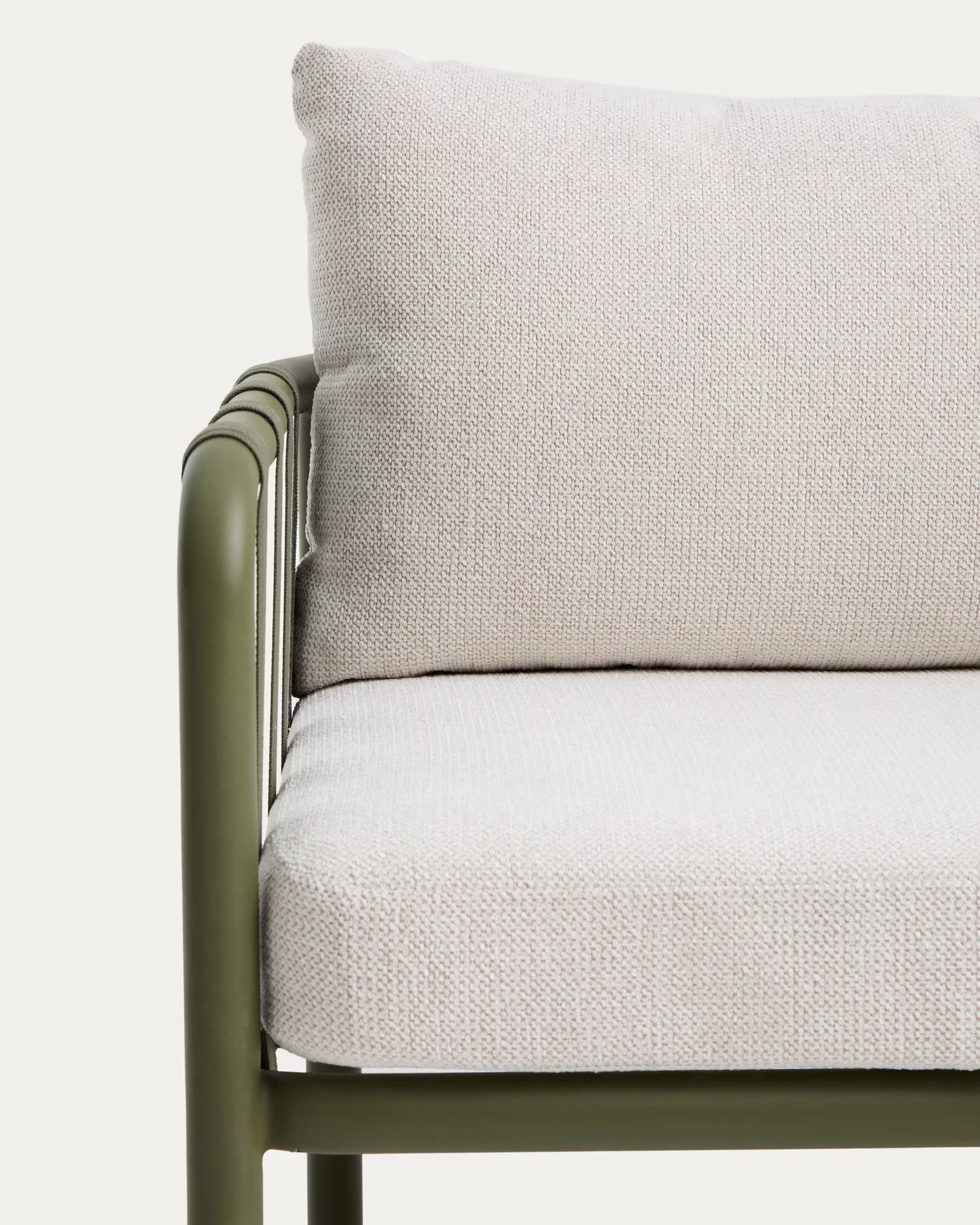 Tuinset OMALA lichtbeige met groene basis