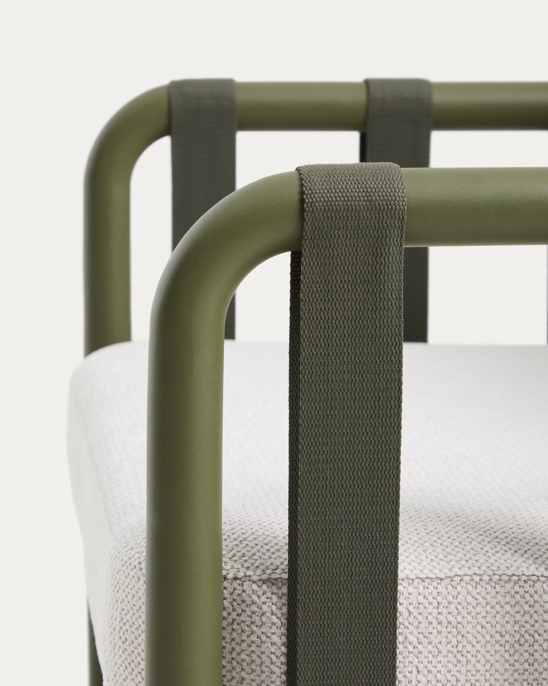 Tuinset OMALA lichtbeige met groene basis