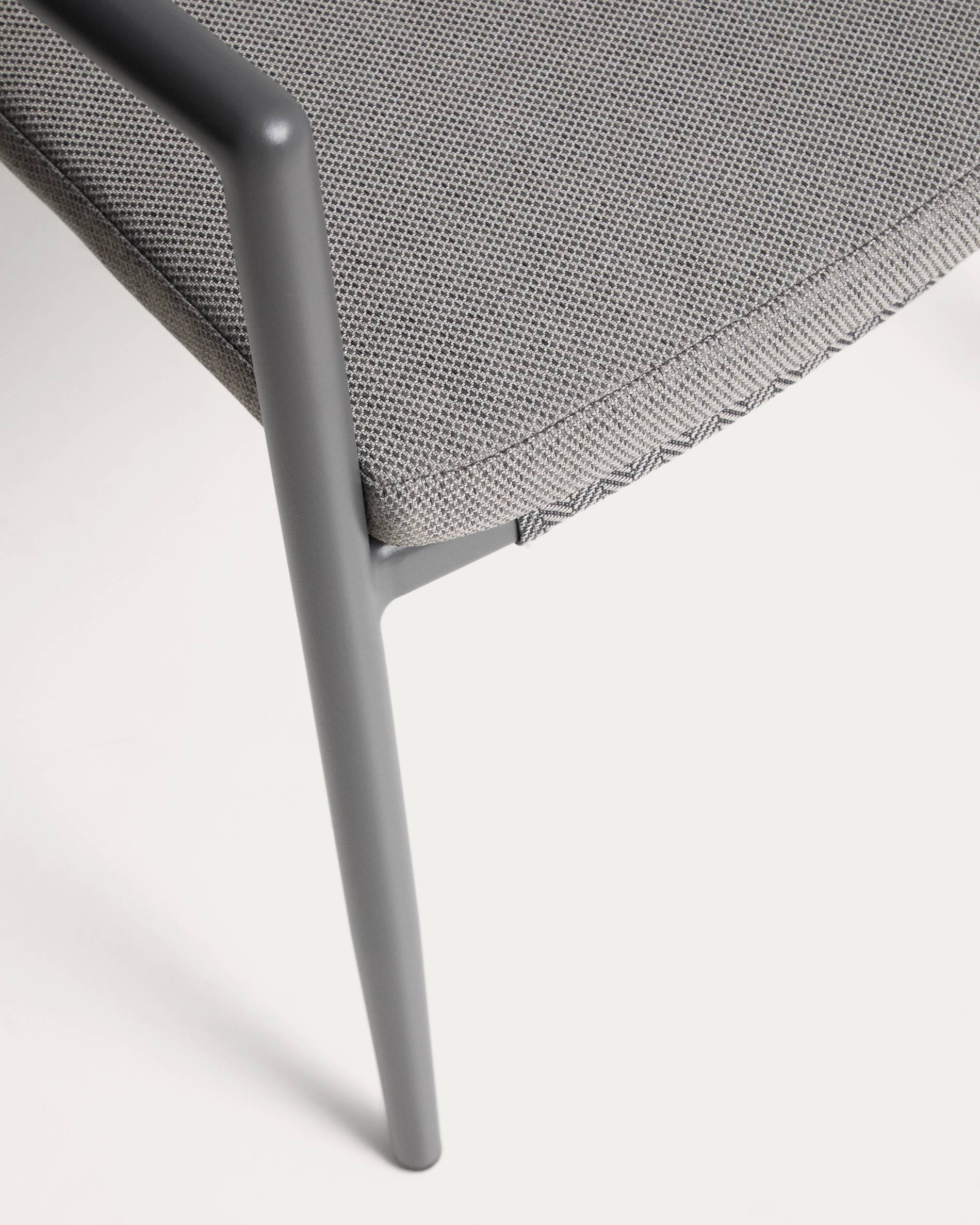 ARGASI garden chair in graphite