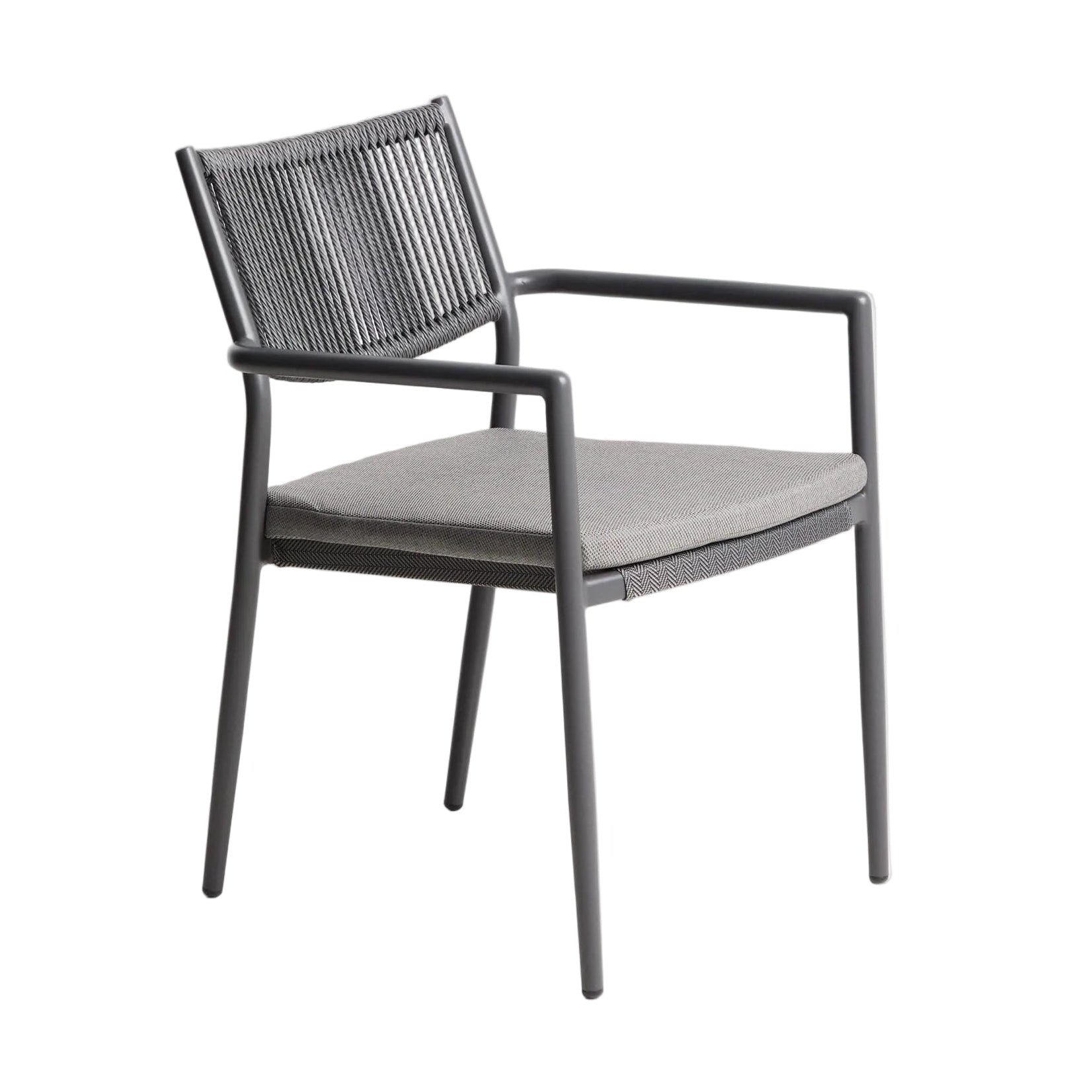ARGASI garden chair in graphite