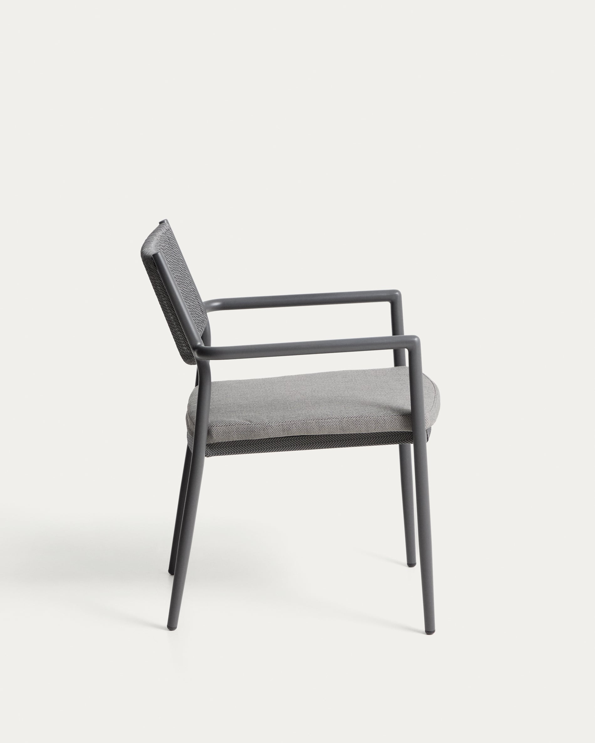 ARGASI garden chair in graphite