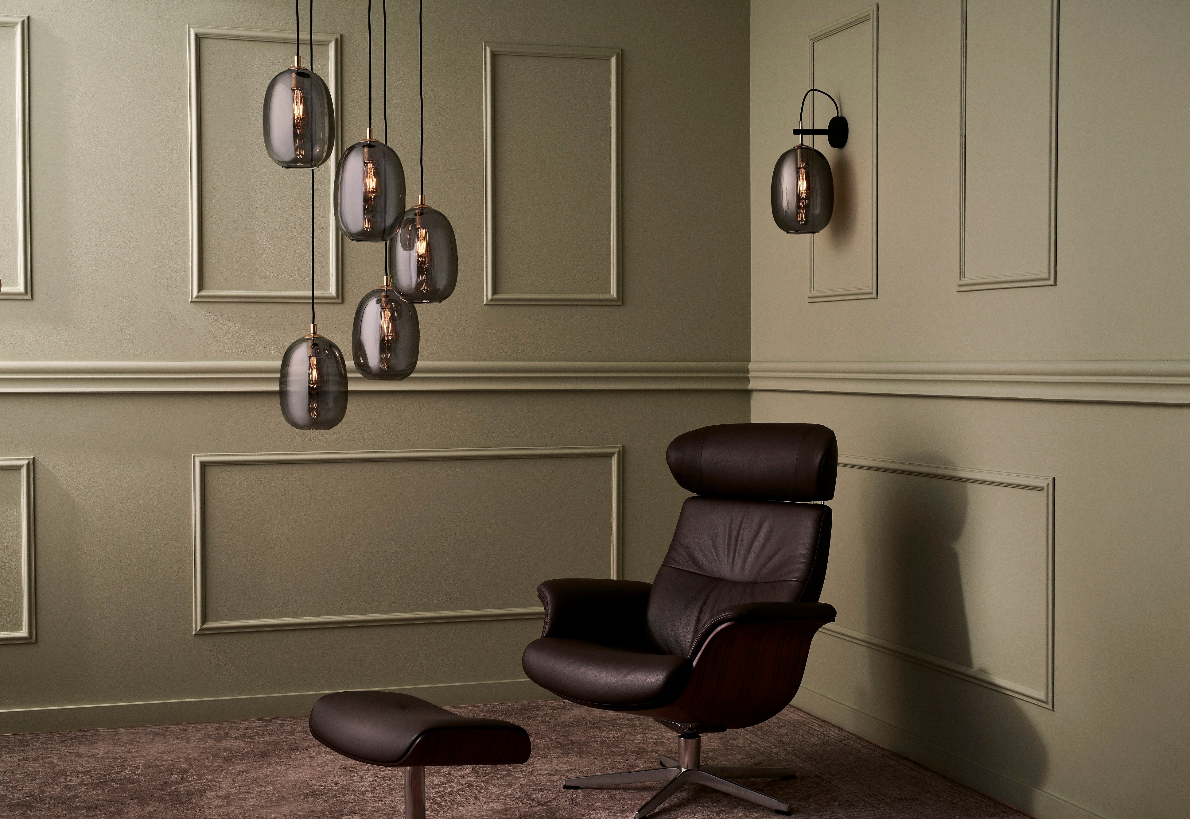 Wandleuchte ONYX grafitfarben