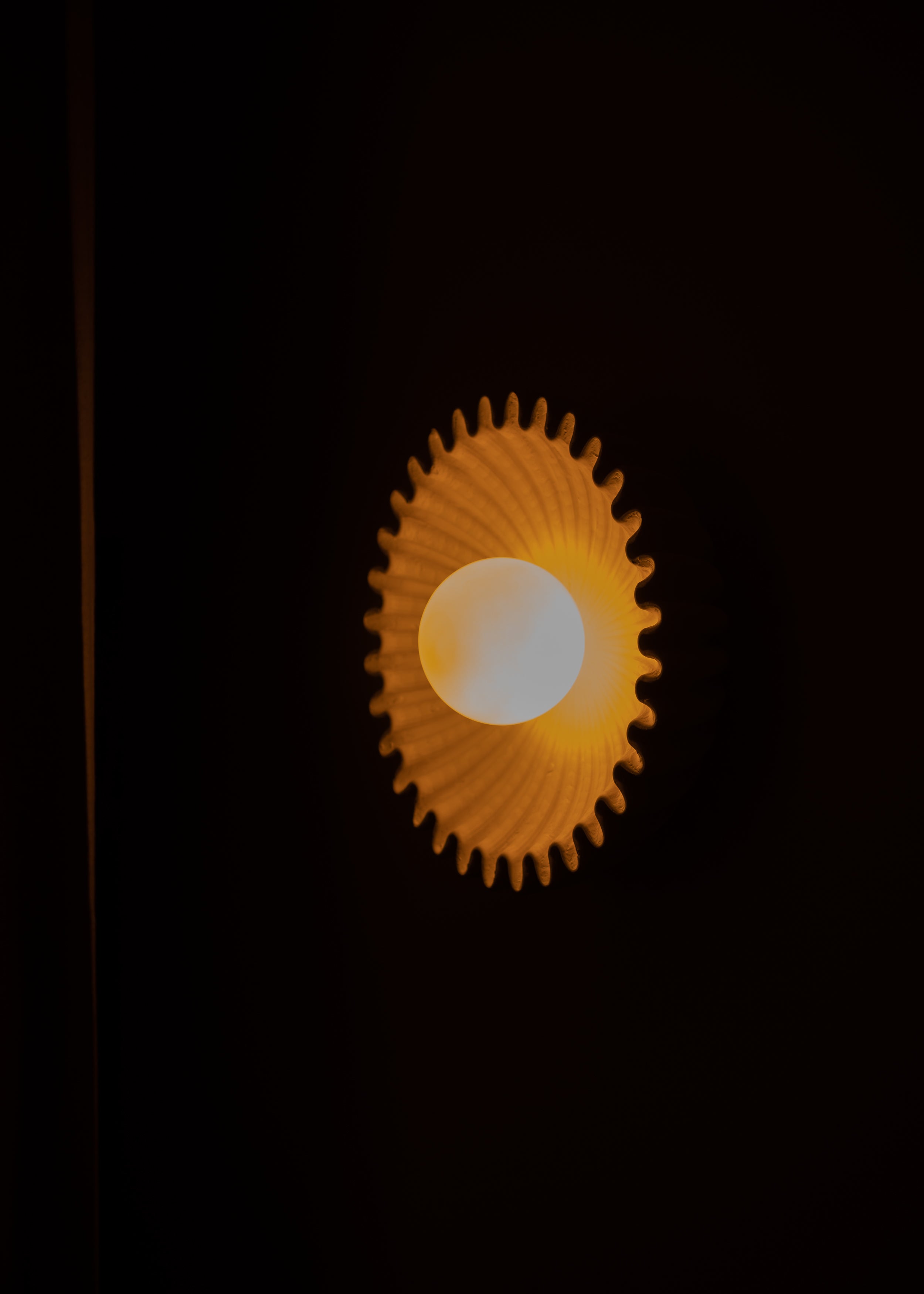 Wandlamp keramisch OSTRO ecru